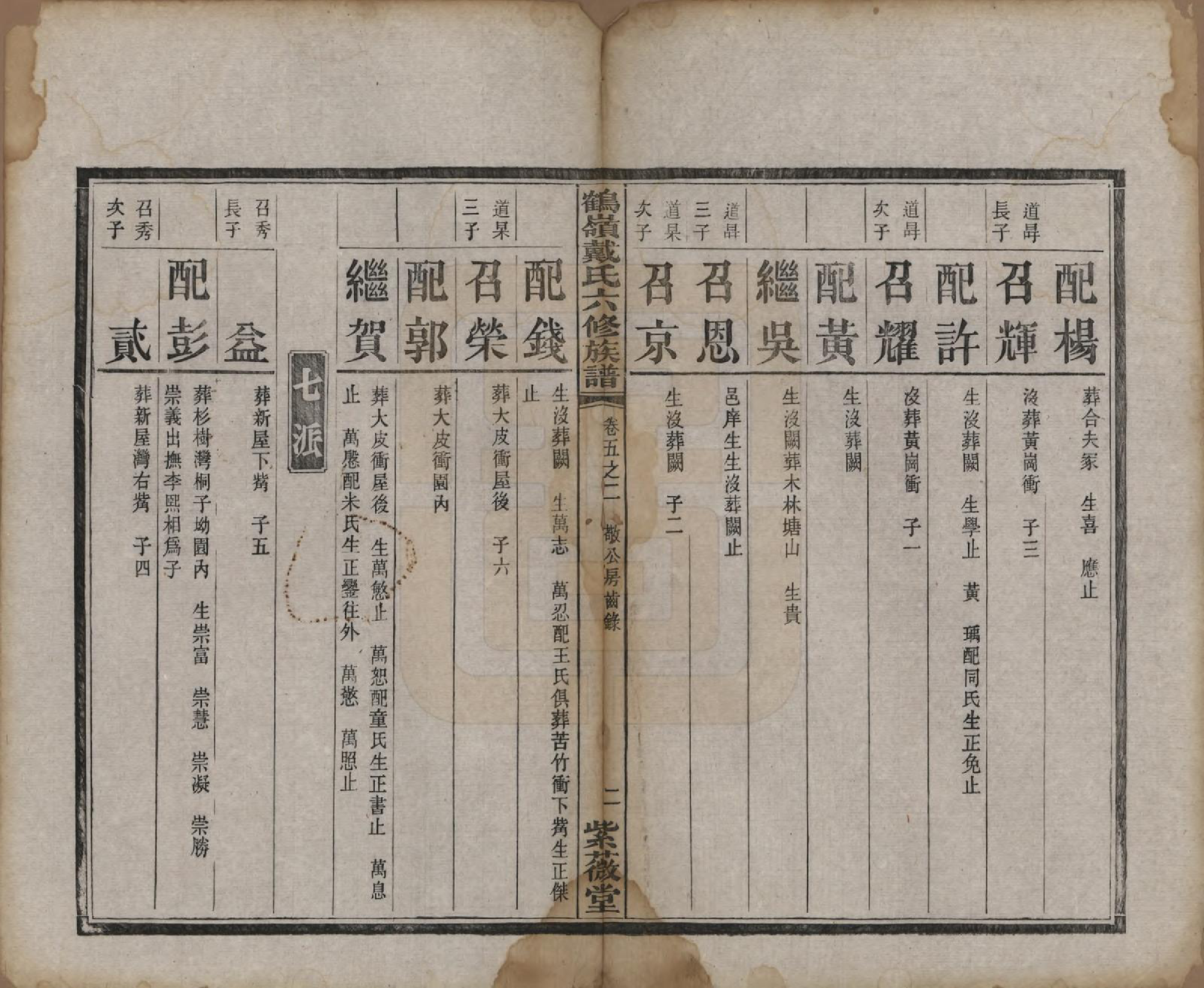 GTJP0252.戴.湖南湘潭.鹤岭戴氏六修族谱.民国20年(1921)_005.pdf_第2页