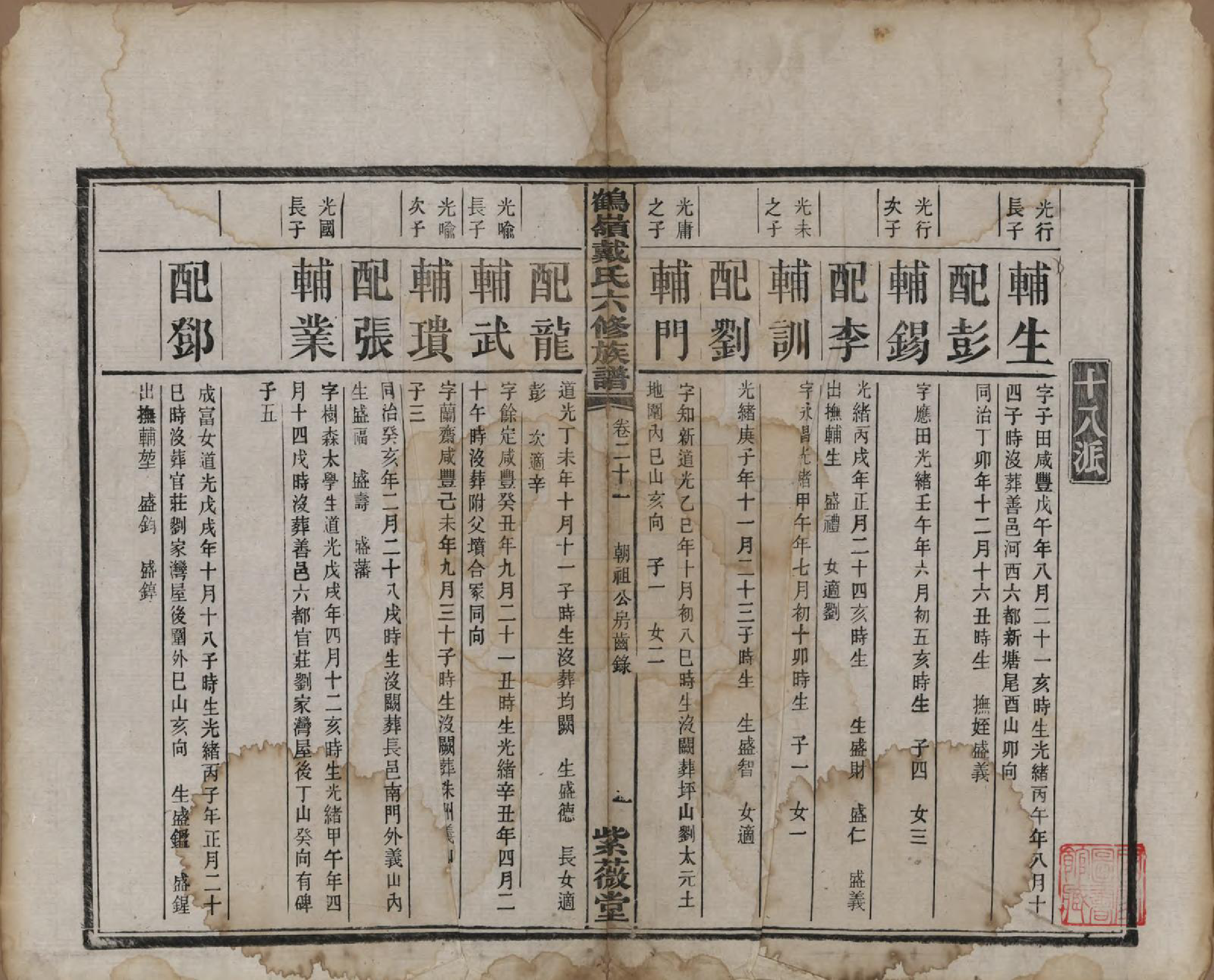 GTJP0252.戴.湖南湘潭.鹤岭戴氏六修族谱.民国20年(1921)_012.pdf_第1页