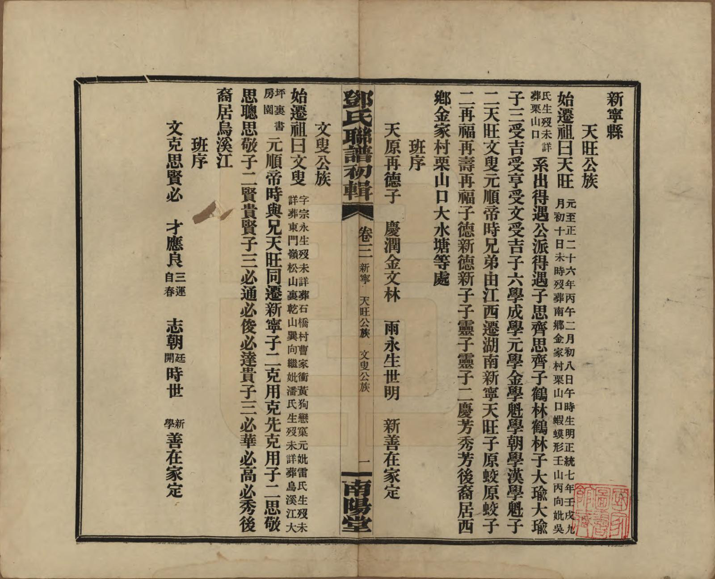 GTJP0272.邓.湖南.邓氏联谱初辑六卷.民国二十三年（1934）_003.pdf_第1页