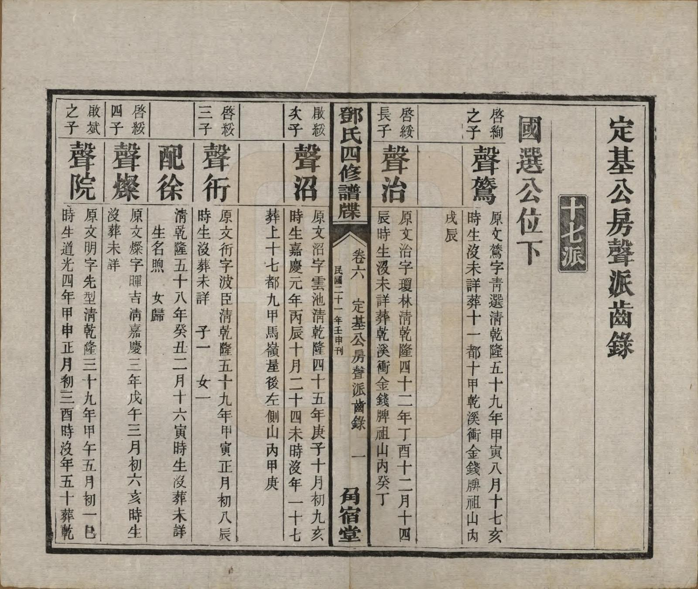 GTJP0274.邓.湖南湘潭.中湘邓氏四修谱牒十卷.民国二十一年（1932）_006.pdf_第2页