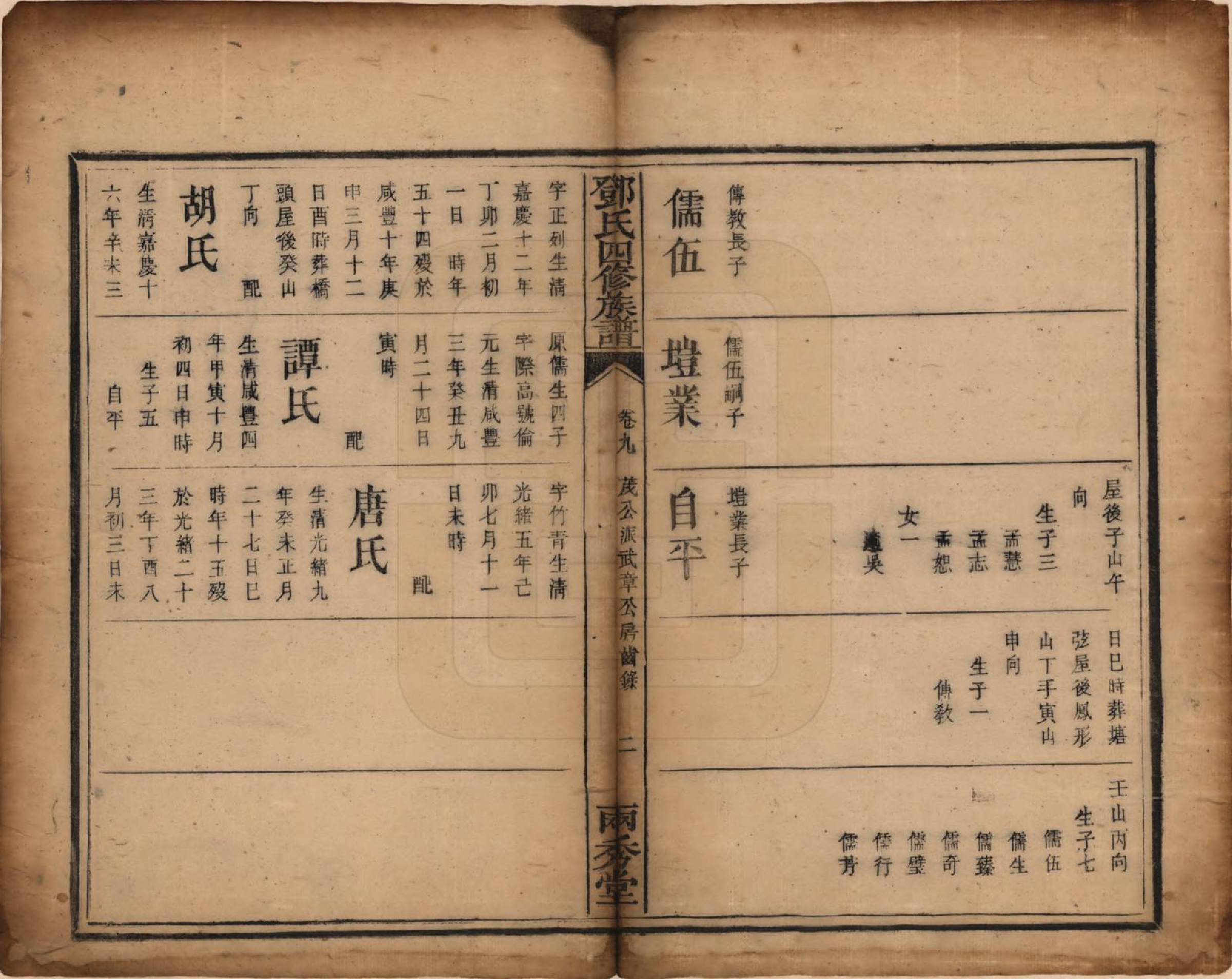 GTJP0280.邓.湖南衡阳.邓氏四修族谱十二卷.清光绪二十五年（1899）_009.pdf_第2页