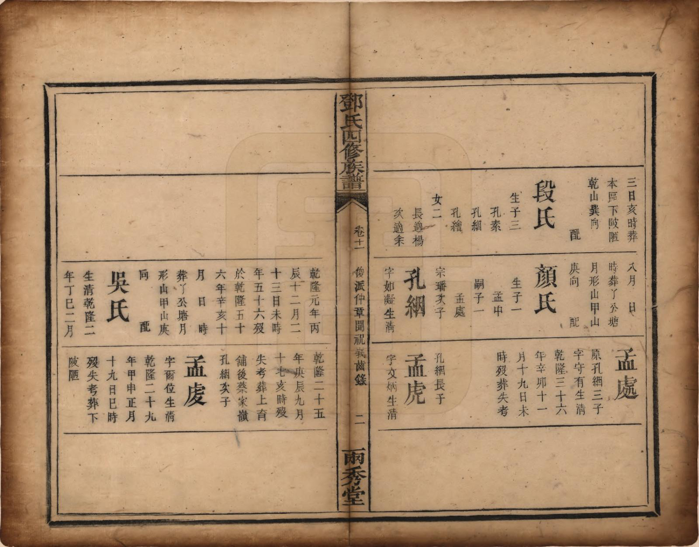 GTJP0280.邓.湖南衡阳.邓氏四修族谱十二卷.清光绪二十五年（1899）_011.pdf_第2页