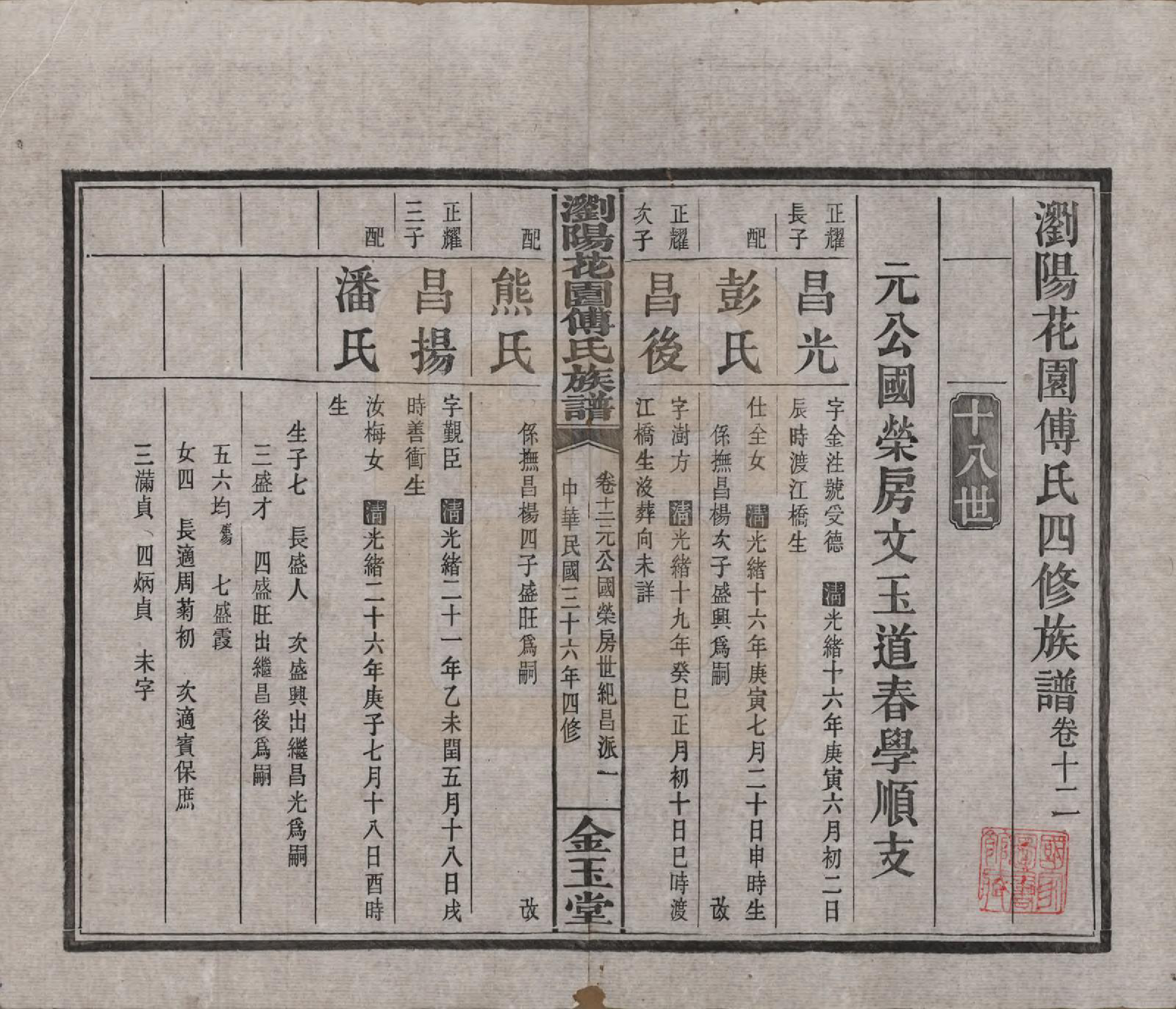 GTJP0364.傅.湖南浏阳.浏阳花园傅氏族谱三十卷.民国三十六年（1947）_012.pdf_第1页