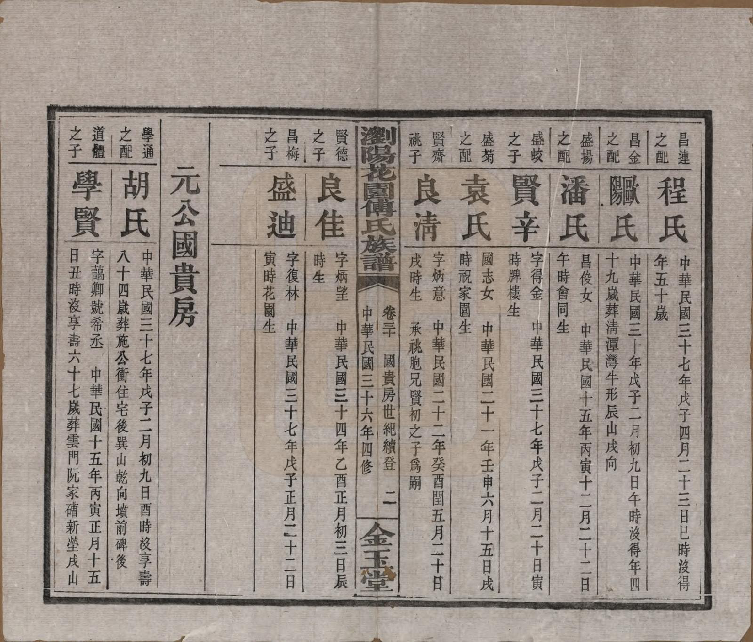 GTJP0364.傅.湖南浏阳.浏阳花园傅氏族谱三十卷.民国三十六年（1947）_030.pdf_第2页