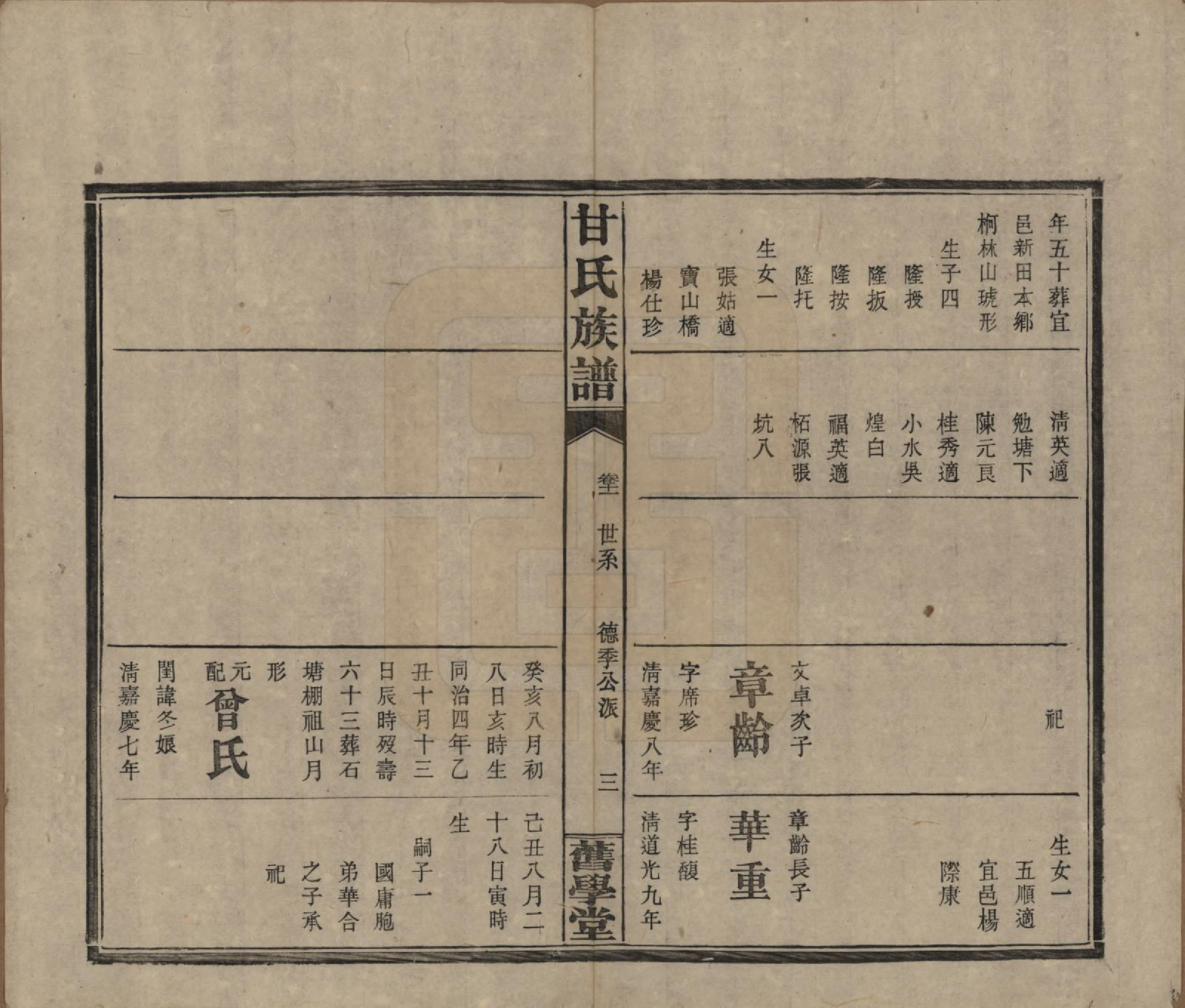 GTJP0371.甘.湖南浏阳.甘氏族谱.民国30年[1941]_011.pdf_第3页