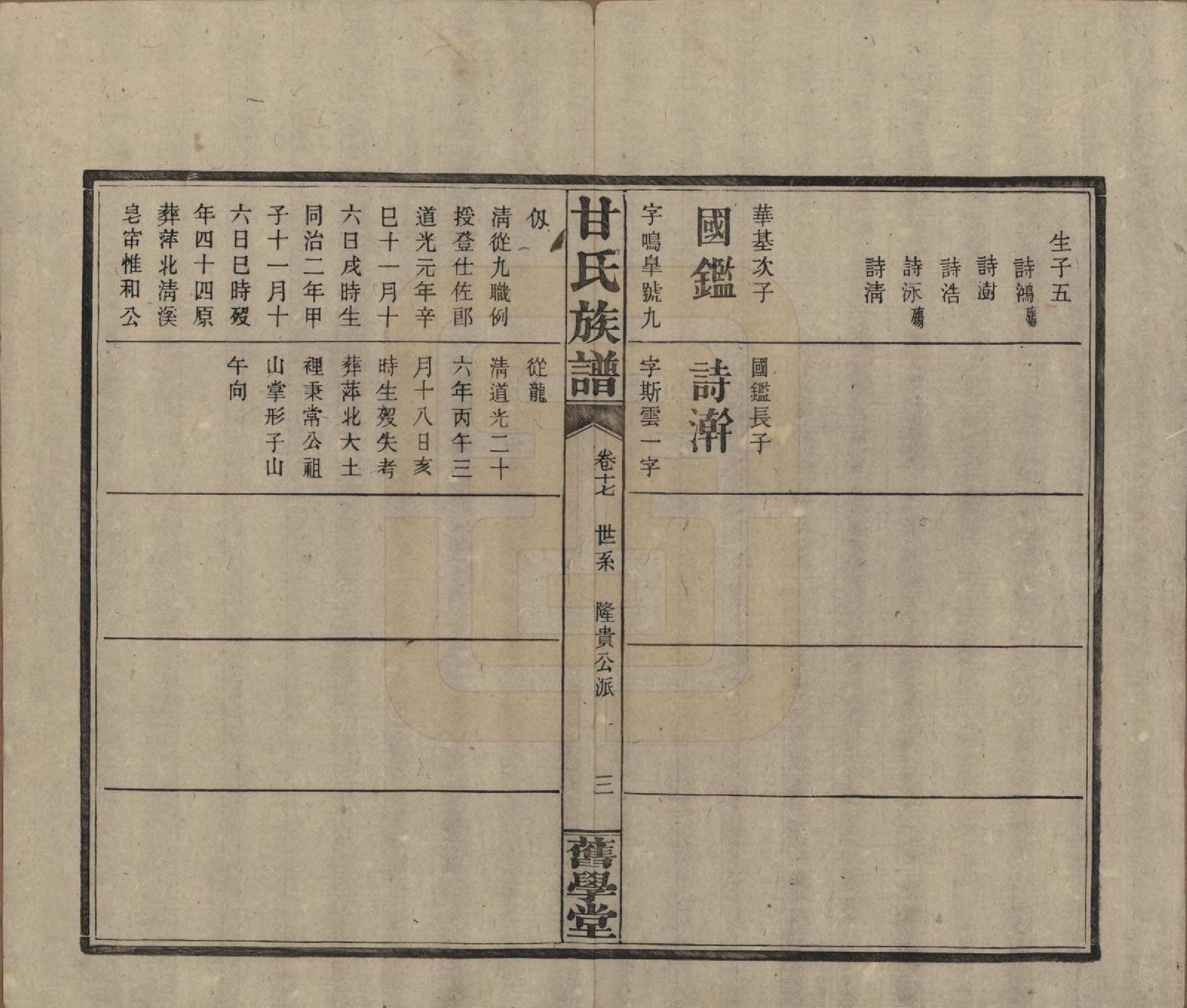 GTJP0371.甘.湖南浏阳.甘氏族谱.民国30年[1941]_017.pdf_第3页