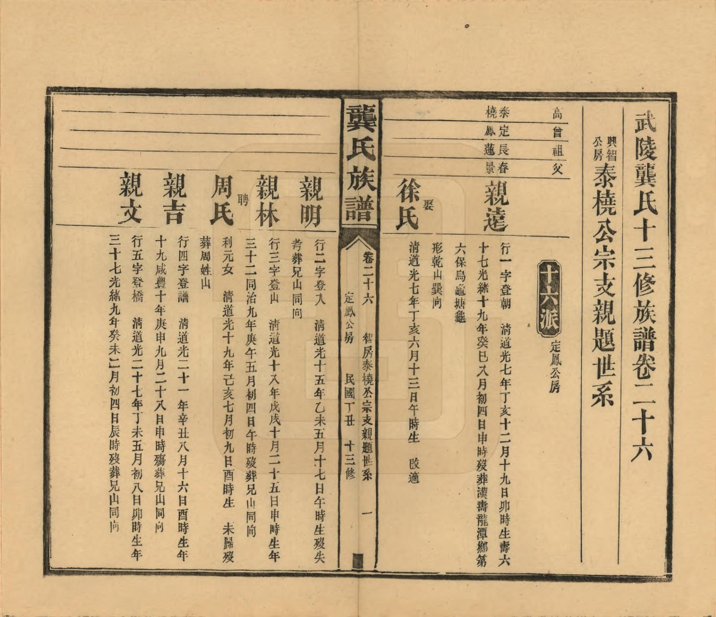 GTJP0407.龚.湖南武陵.武陵龚氏十三修族谱.民国26年(1937)_026.pdf_第1页