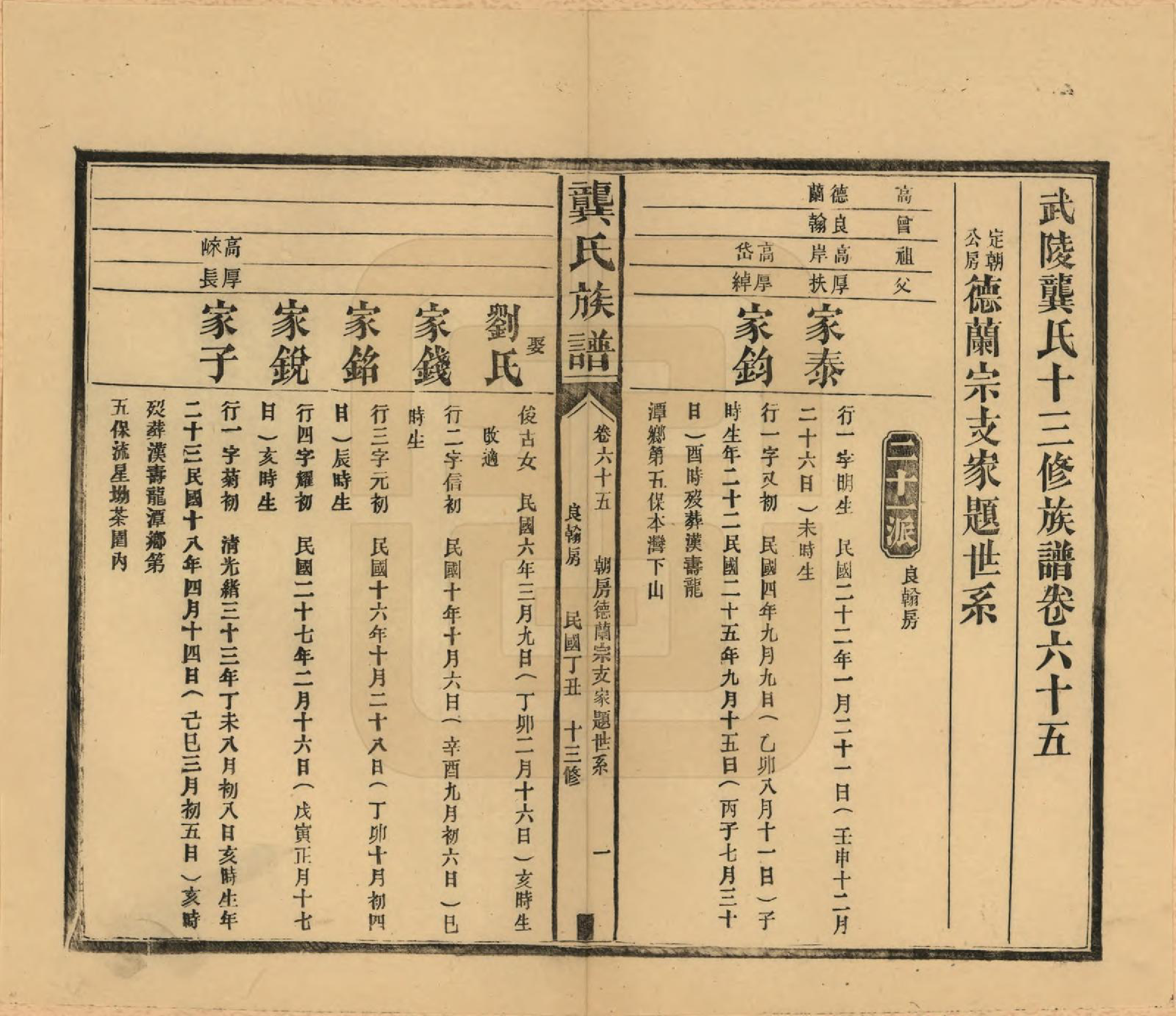 GTJP0407.龚.湖南武陵.武陵龚氏十三修族谱.民国26年(1937)_065.pdf_第1页