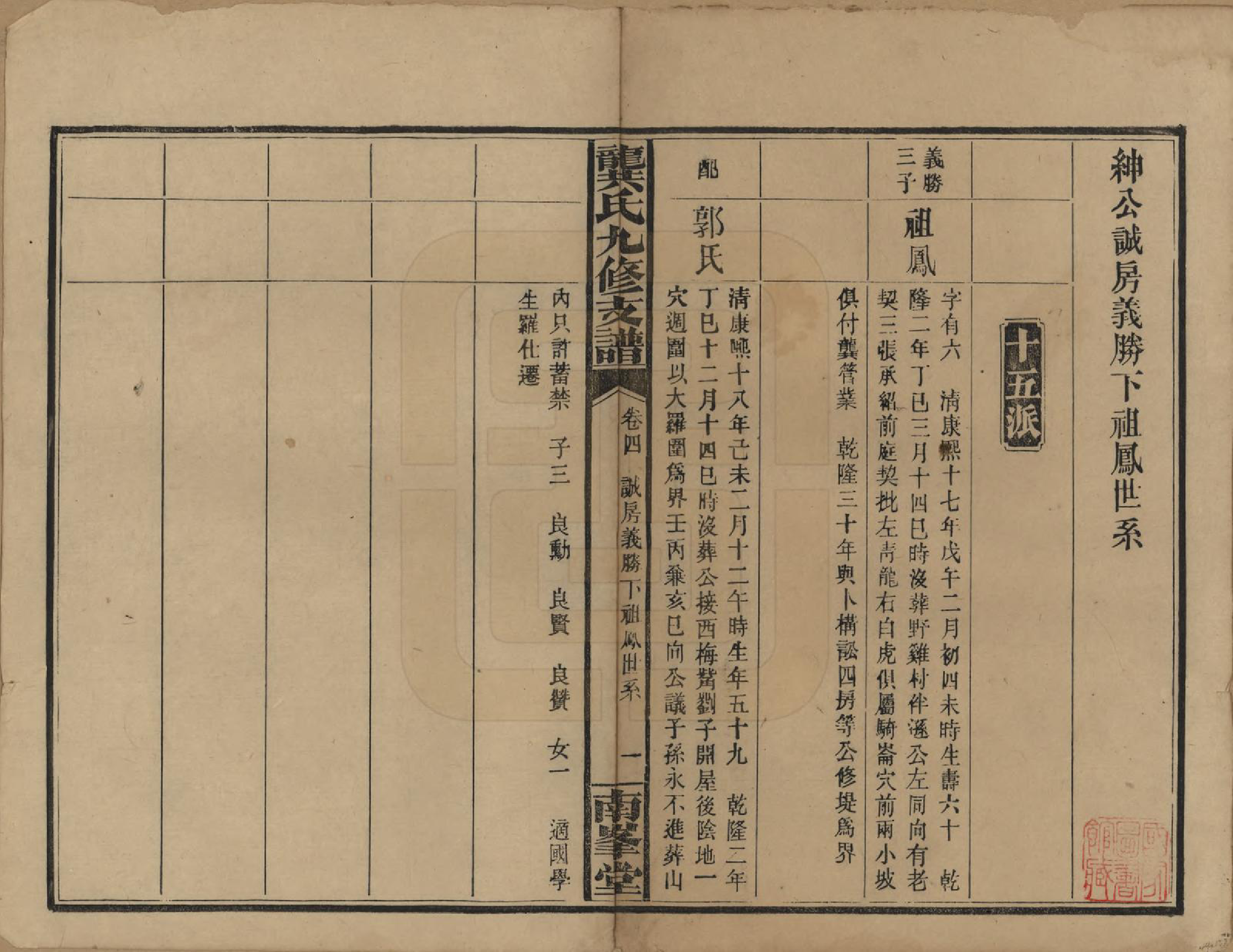 GTJP0408.龚.湖南邵阳.龚氏九修支谱.民国33年(1944)_004.pdf_第1页