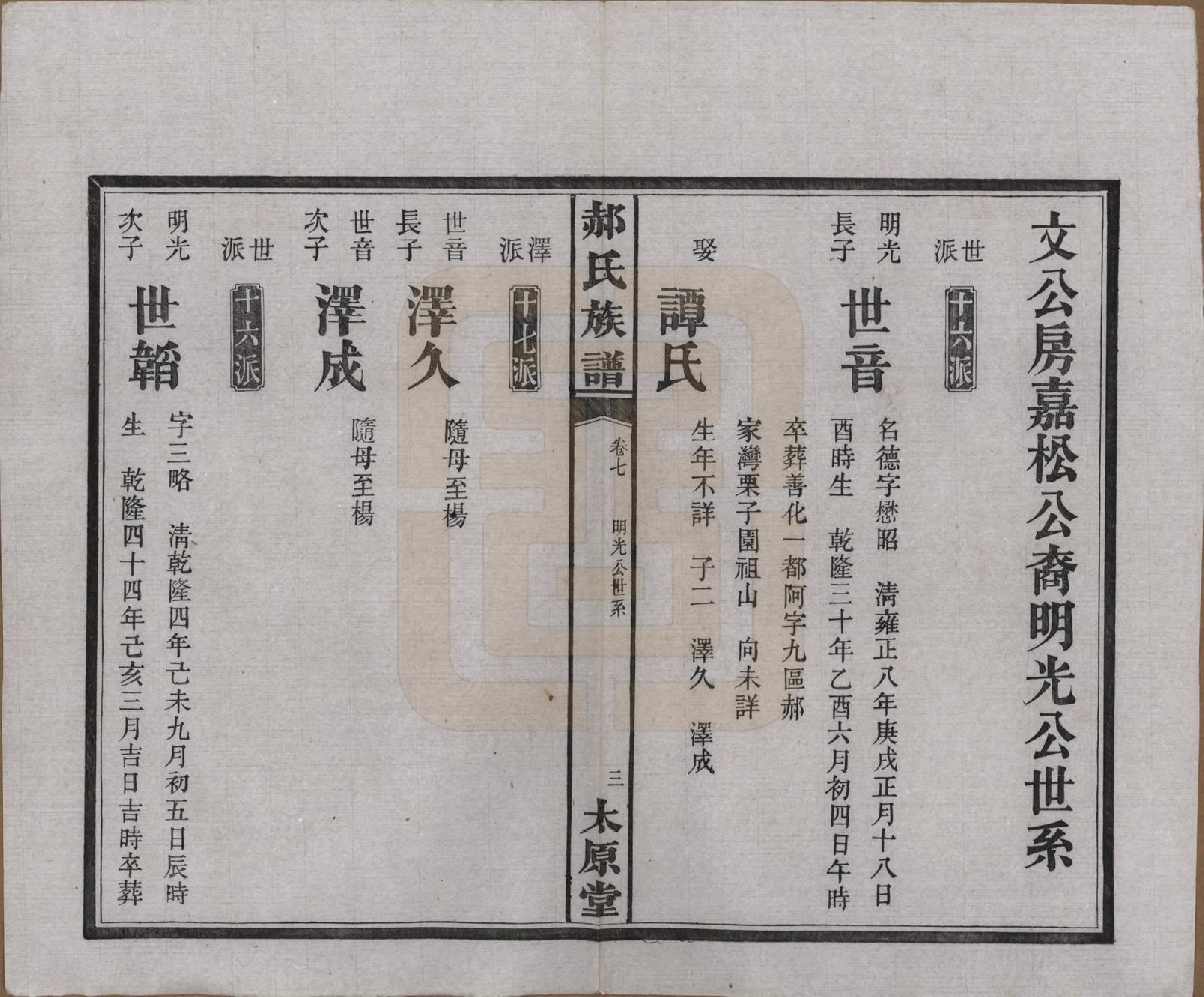 GTJP0470.郝.湖南长沙.郝氏族谱.民国14年[1925]_007.pdf_第3页