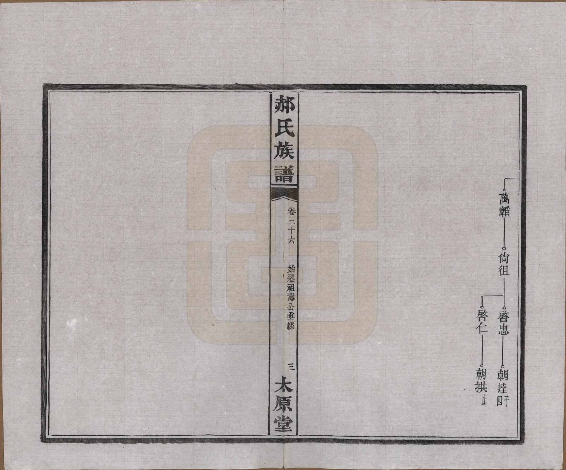 GTJP0470.郝.湖南长沙.郝氏族谱.民国14年[1925]_036.pdf_第3页