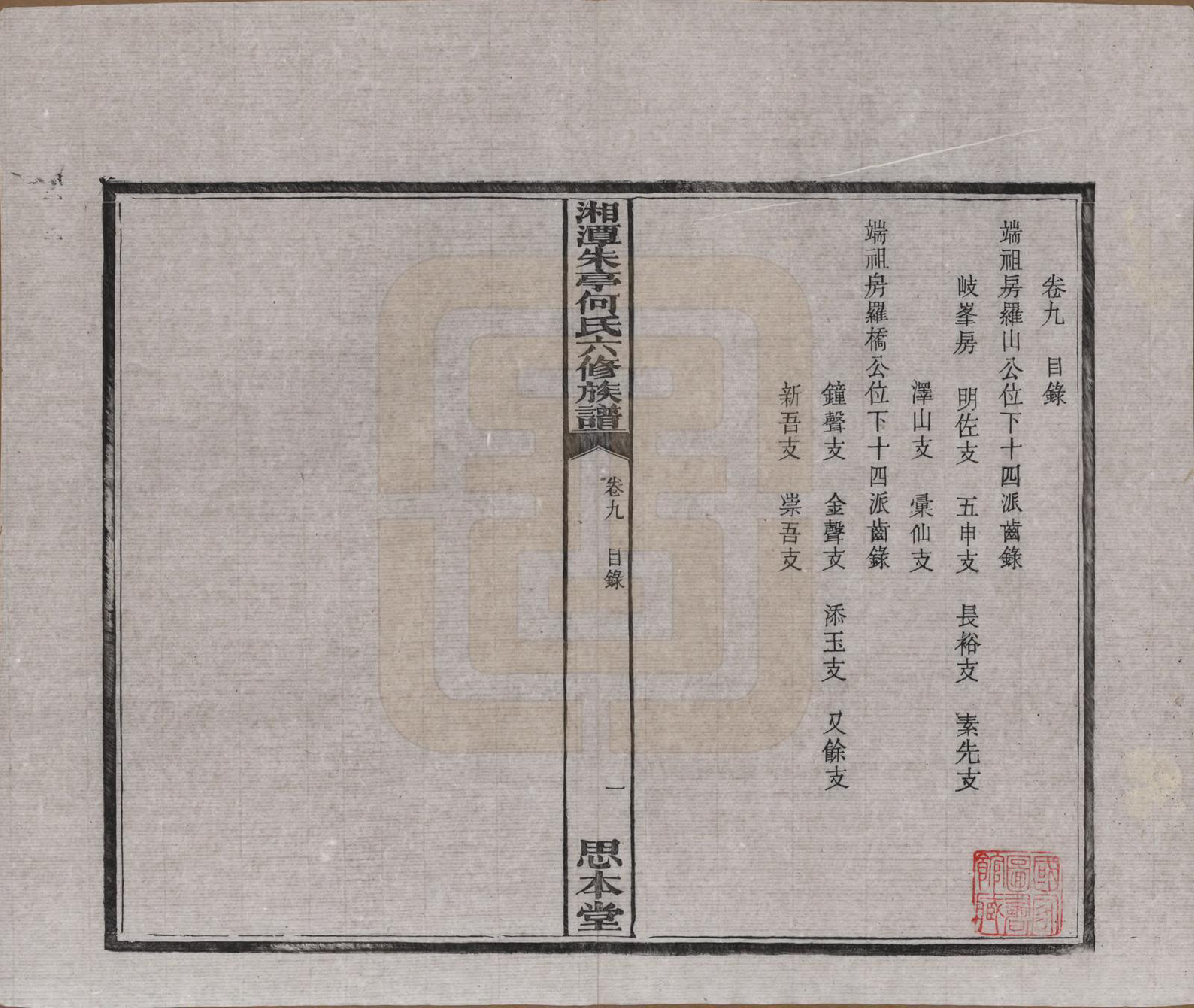 GTJP0476.何.湖南湘潭.湘潭朱亭何氏六修族谱.民国三十六年(1947)_009.pdf_第1页