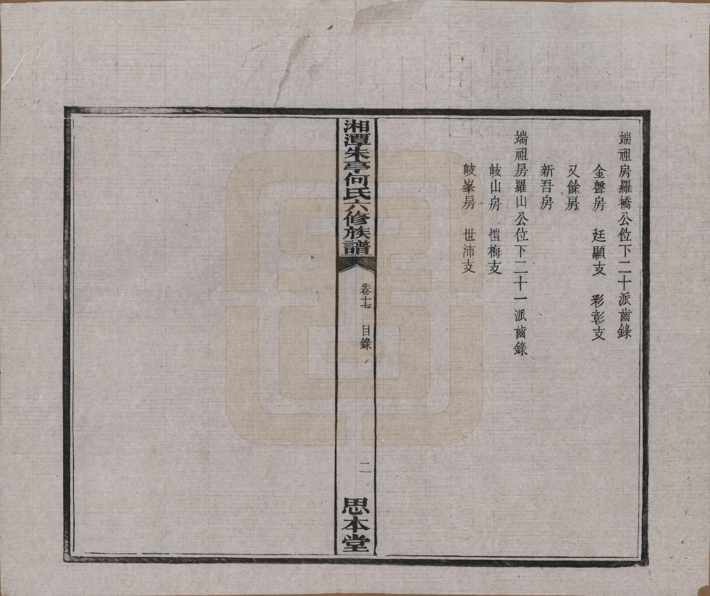 GTJP0476.何.湖南湘潭.湘潭朱亭何氏六修族谱.民国三十六年(1947)_017.pdf_第2页