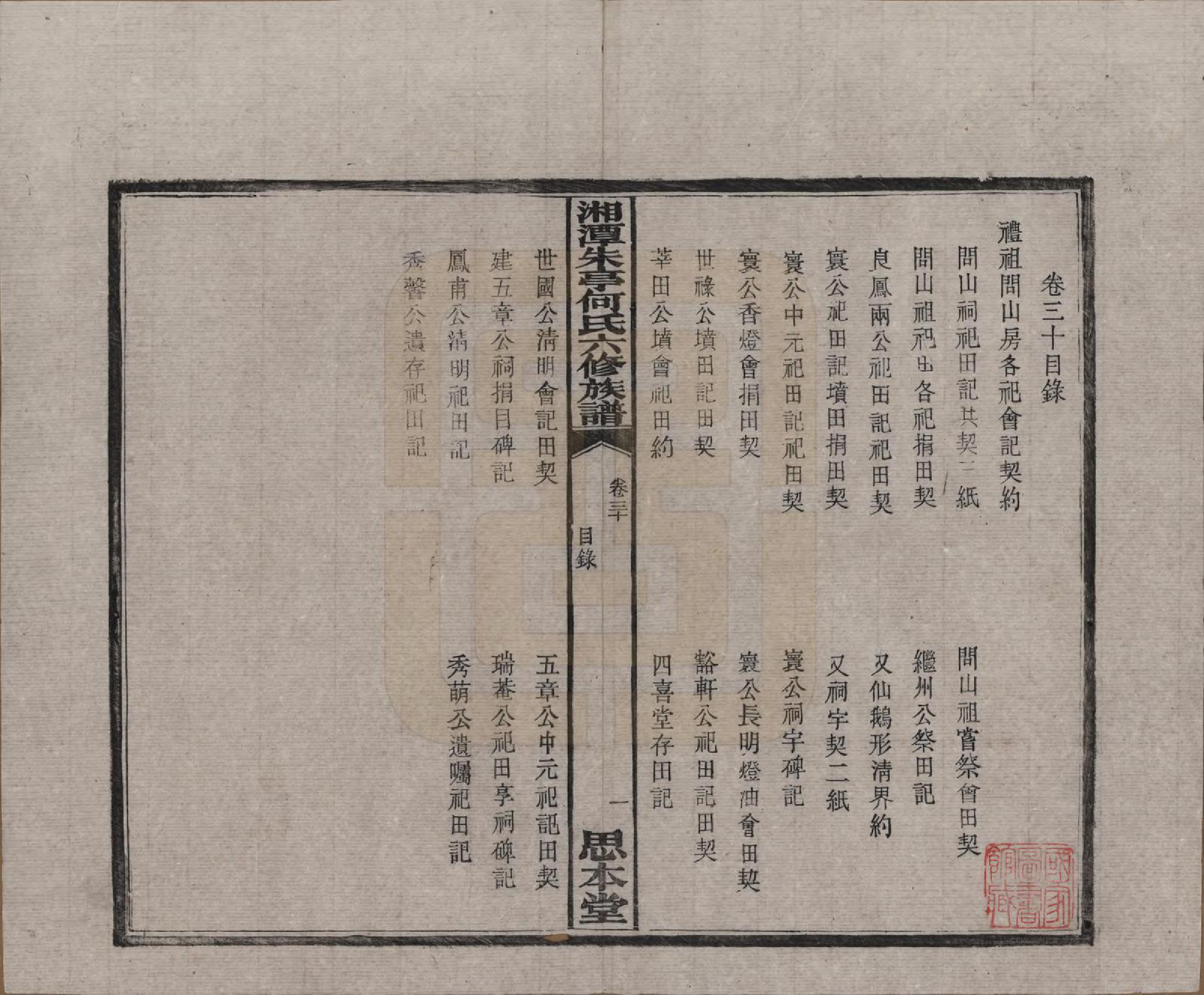 GTJP0476.何.湖南湘潭.湘潭朱亭何氏六修族谱.民国三十六年(1947)_030.pdf_第1页