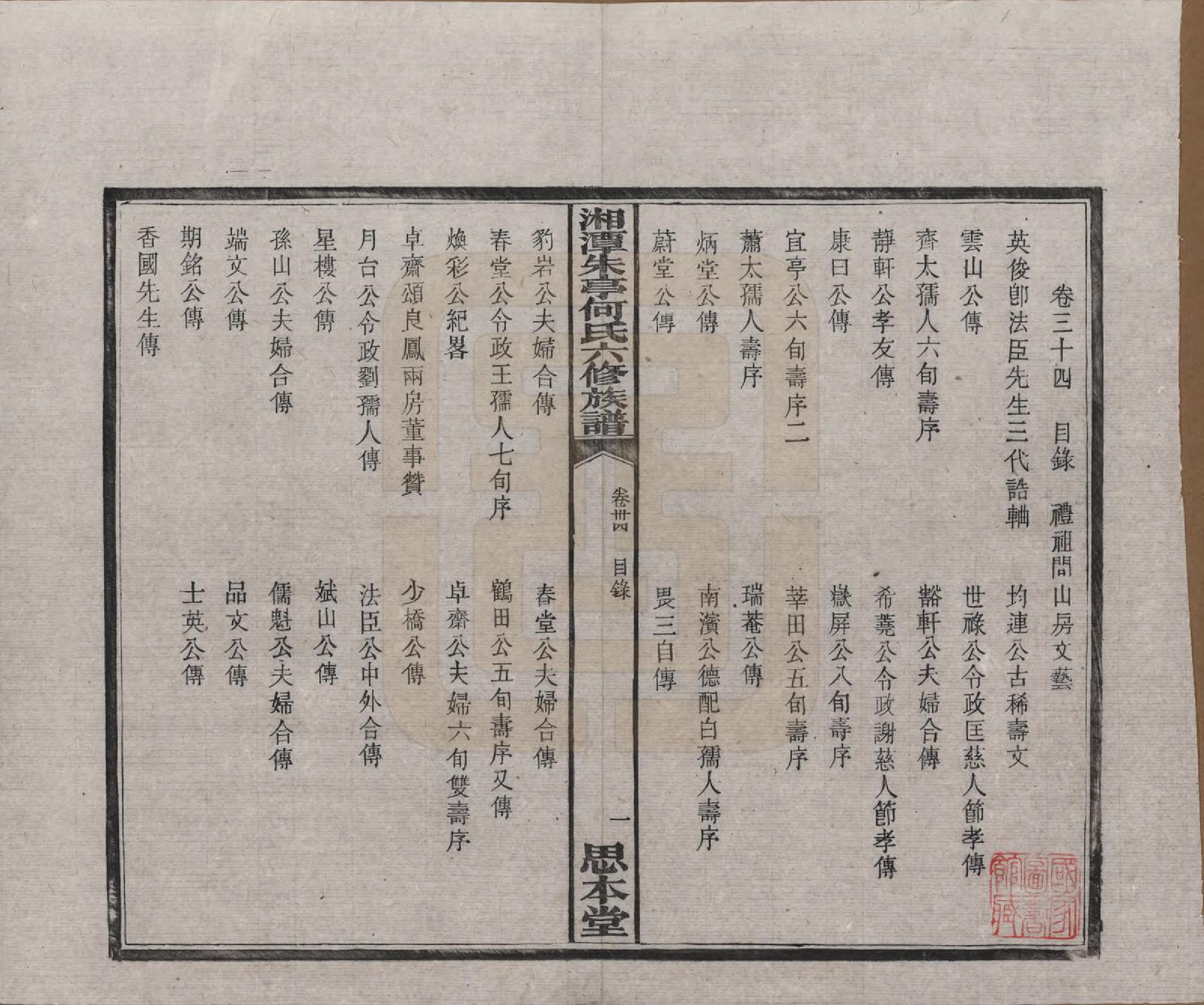 GTJP0476.何.湖南湘潭.湘潭朱亭何氏六修族谱.民国三十六年(1947)_034.pdf_第1页