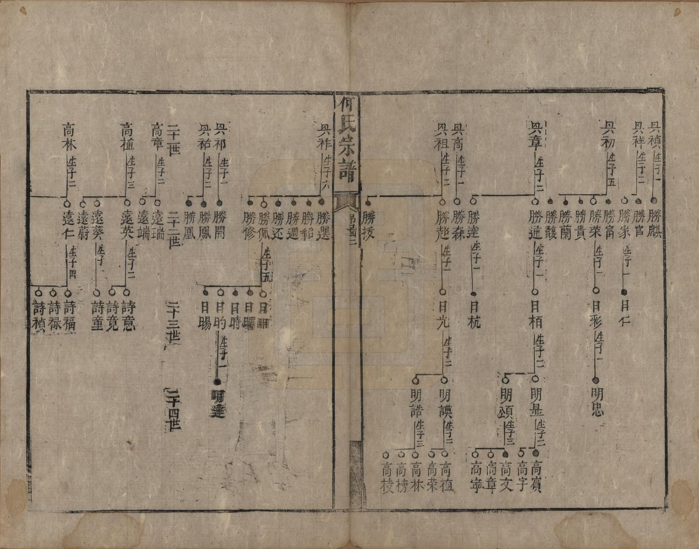 GTJP0494.何.湖南.何氏宗谱.清咸丰元年(1851)_002.pdf_第2页