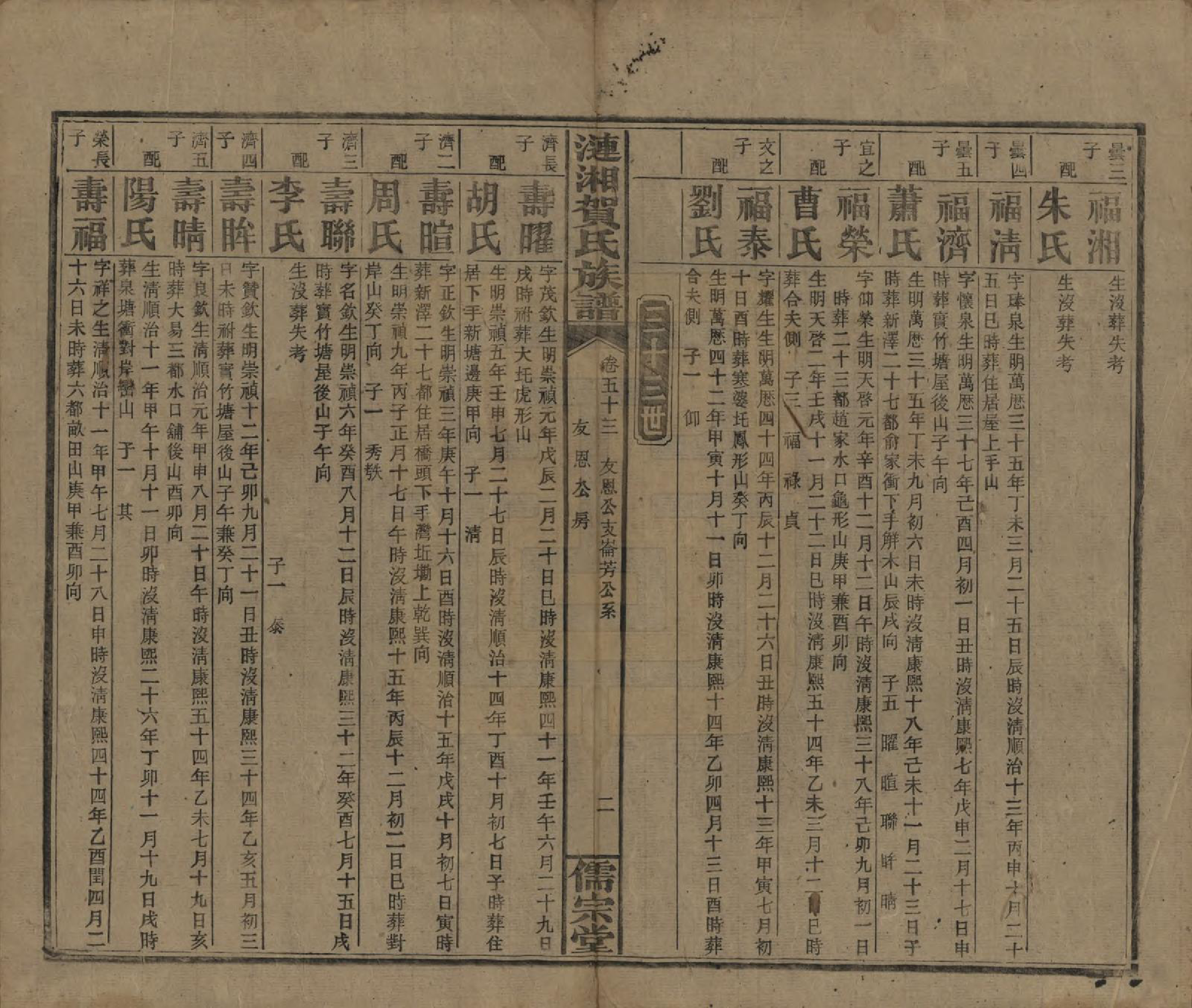 GTJP0498.贺.湖南.涟湘贺氏族谱.民国30年(1941)_053.pdf_第2页