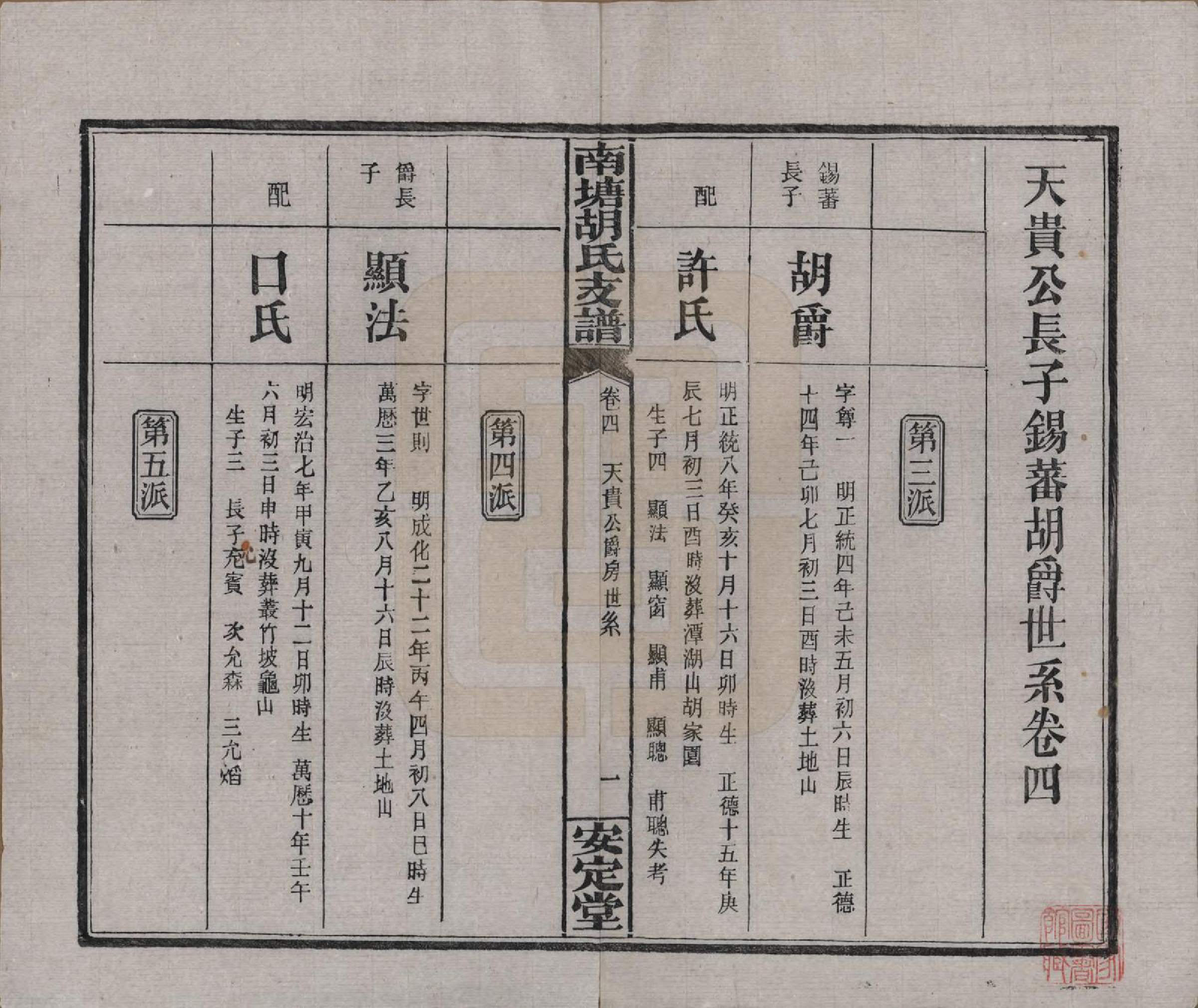 GTJP0525.胡.湖南湘潭.南塘胡氏支谱九卷.民国三十一年[1942]_004.pdf_第1页