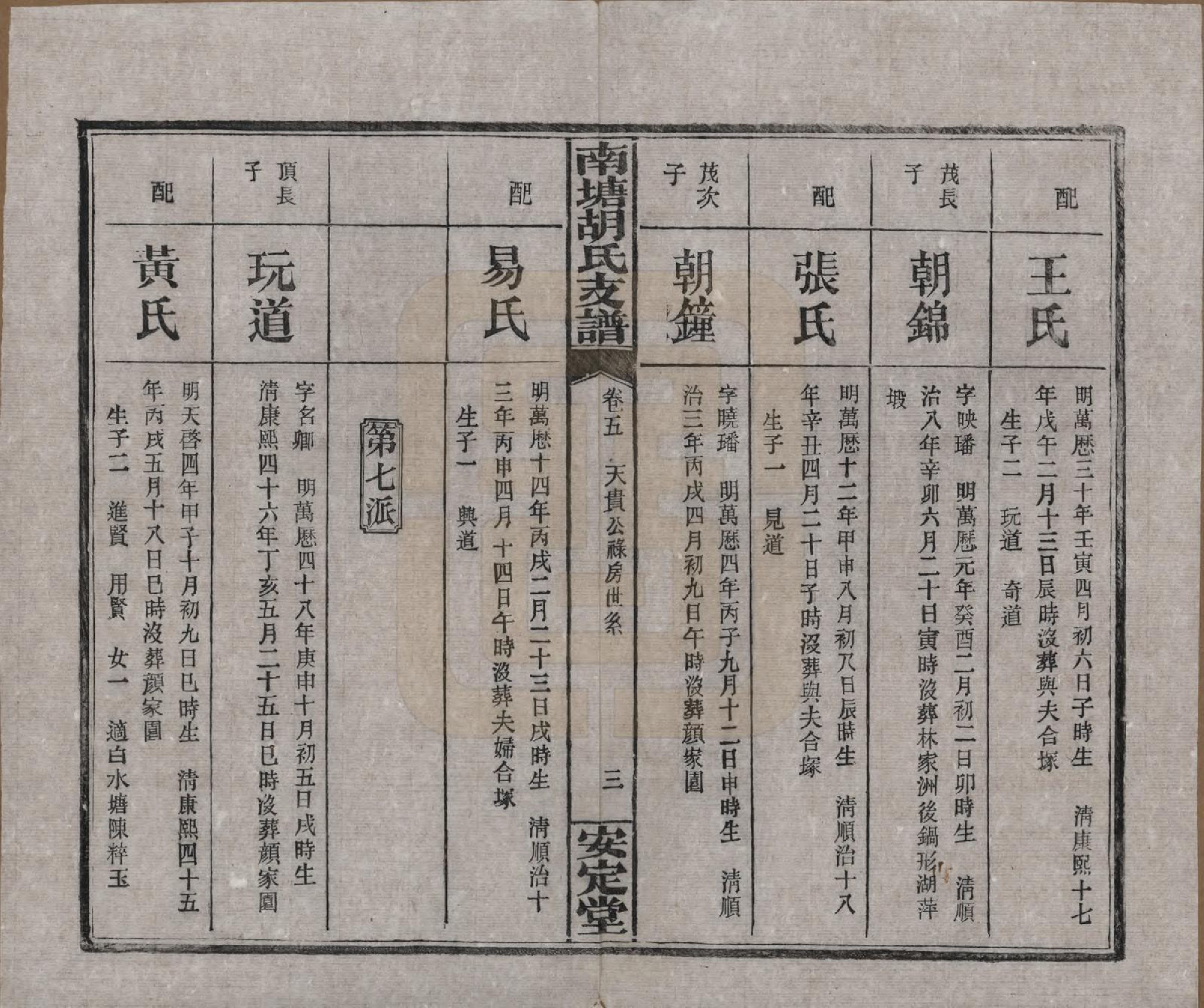 GTJP0525.胡.湖南湘潭.南塘胡氏支谱九卷.民国三十一年[1942]_005.pdf_第3页