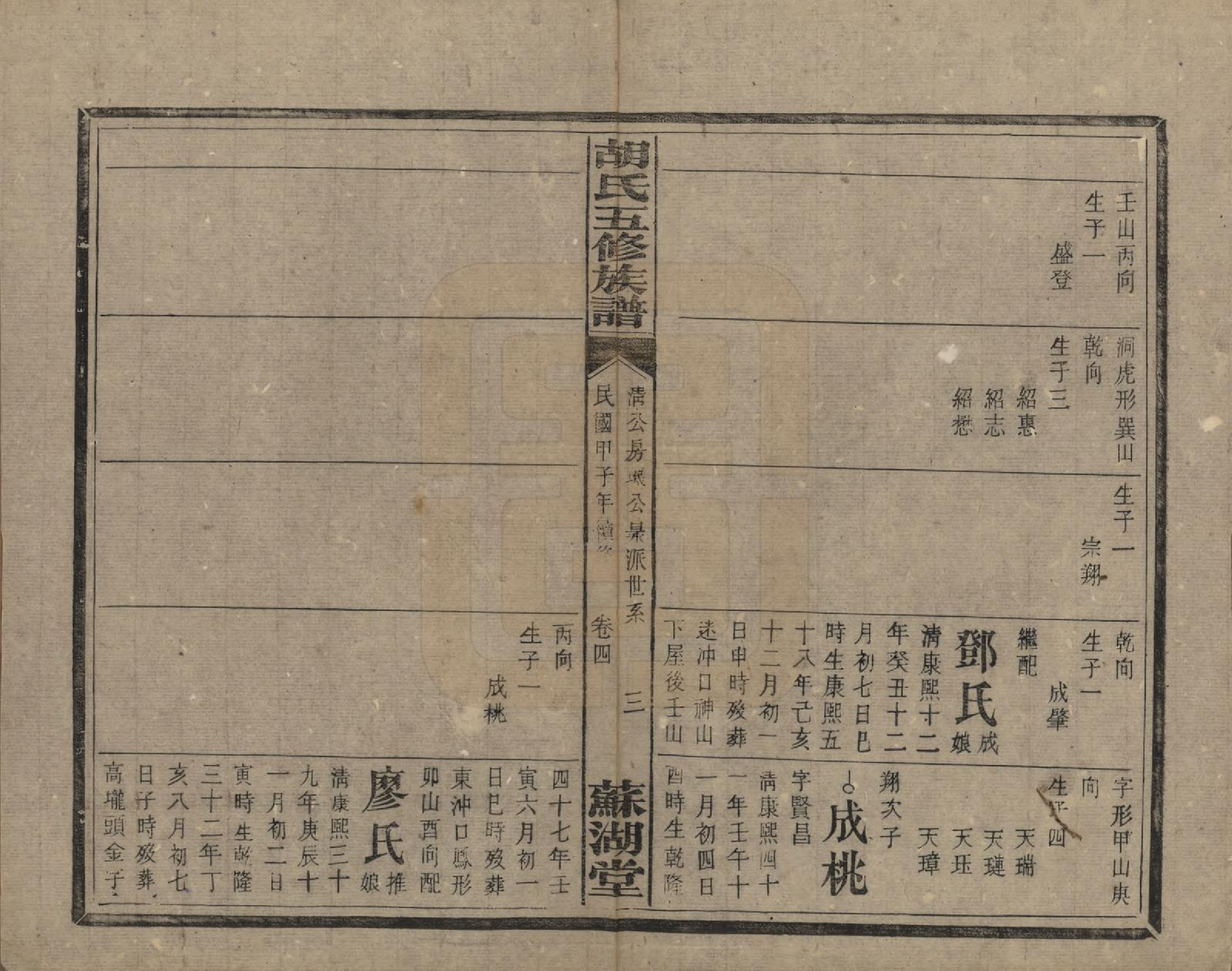 GTJP0531.胡.湖南衡阳.胡氏五修族谱.民国十三年（1924）_007.pdf_第3页