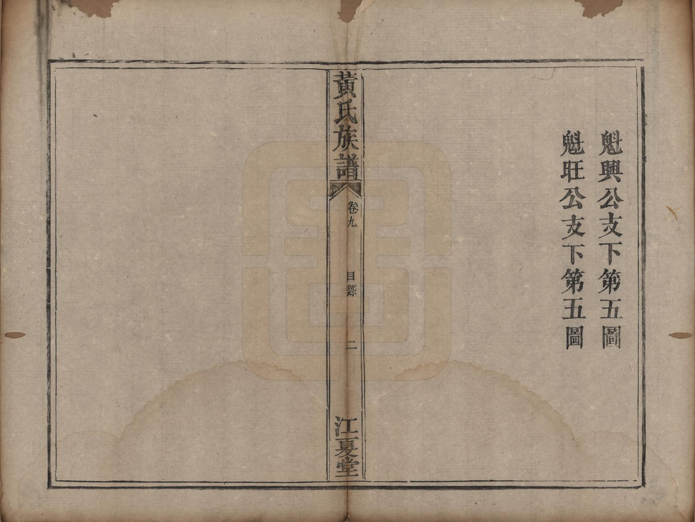 GTJP0570.黄.福建漳州、湖南浏阳.黄氏族谱.道光22年（1842）_009.pdf_第2页