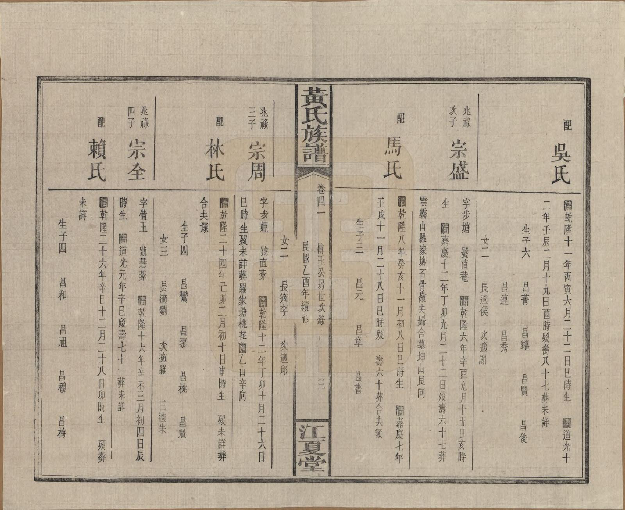 GTJP0593.黄.湖南浏阳.黄氏族谱七十二卷卷首一卷.民国三十四年（1945）_041.pdf_第3页