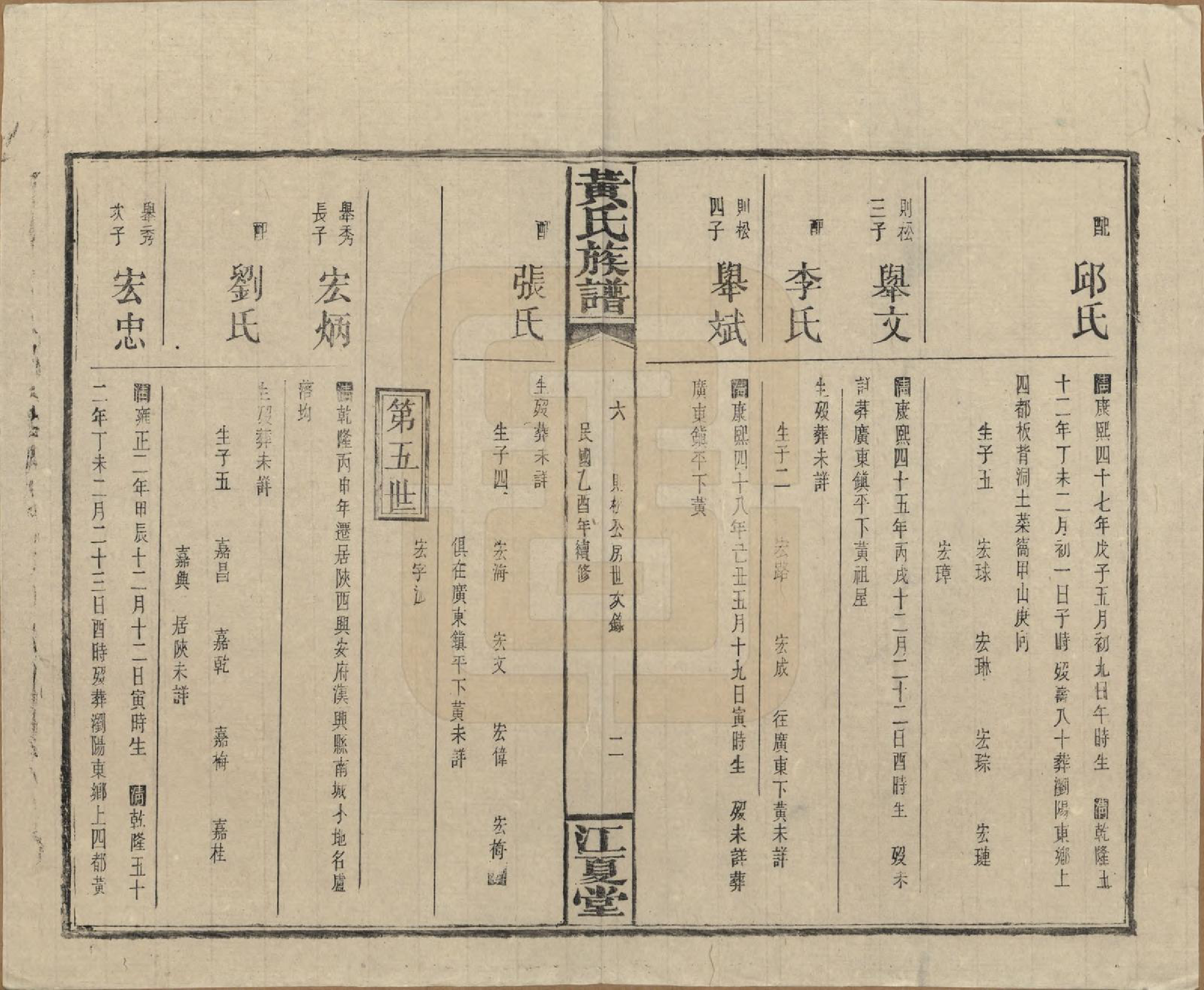 GTJP0593.黄.湖南浏阳.黄氏族谱七十二卷卷首一卷.民国三十四年（1945）_045.pdf_第3页