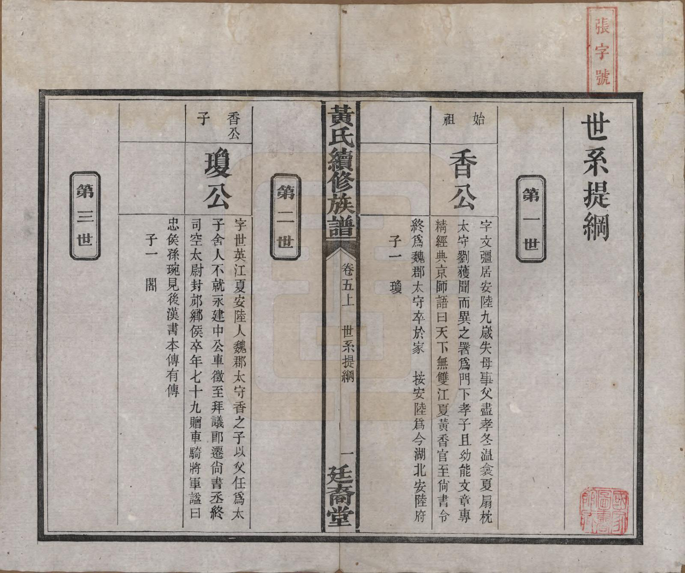 GTJP0607.黄.湖南长沙.黄氏续修族谱十卷.民国五年[1916]_005.pdf_第2页