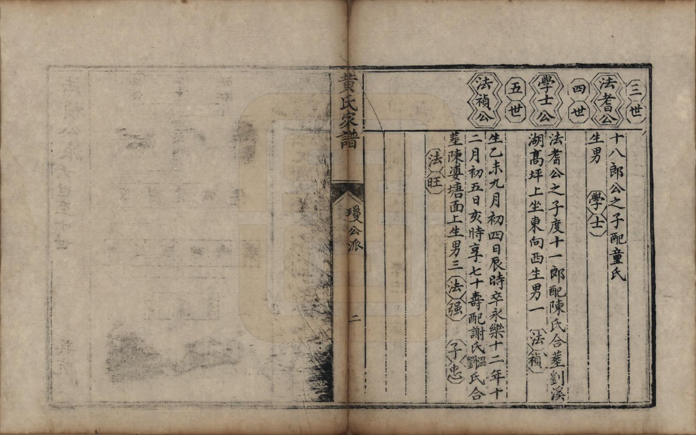 GTJP0637.黄.湖南浏阳、广东惠州.黄氏家谱.清乾隆52年[1878]_002.pdf_第3页