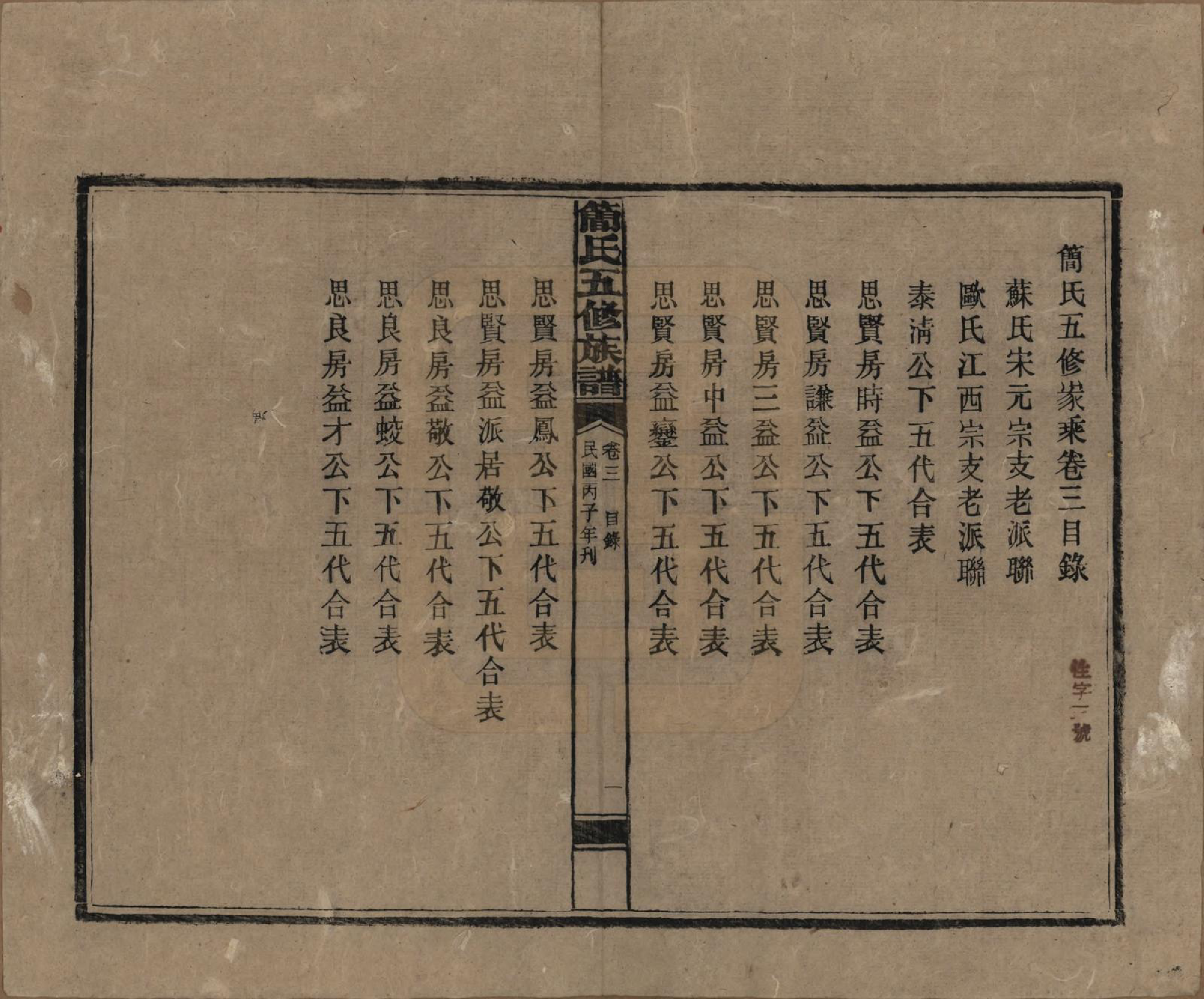 GTJP0659.简.湖南安化.简氏五修家乘 [普通古籍] .民国二十五年(1936)_003.pdf_第1页