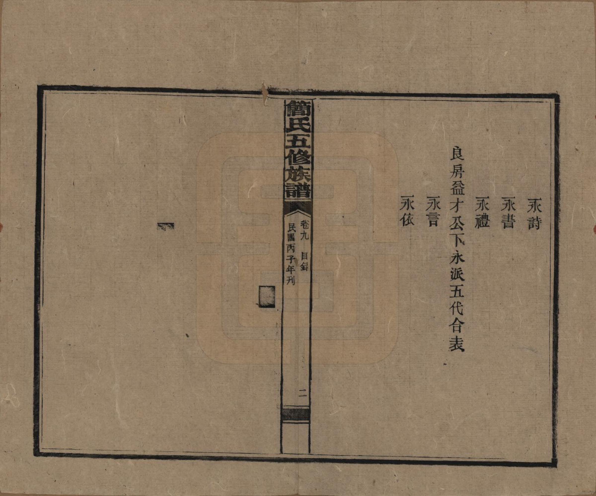 GTJP0659.简.湖南安化.简氏五修家乘 [普通古籍] .民国二十五年(1936)_009.pdf_第2页