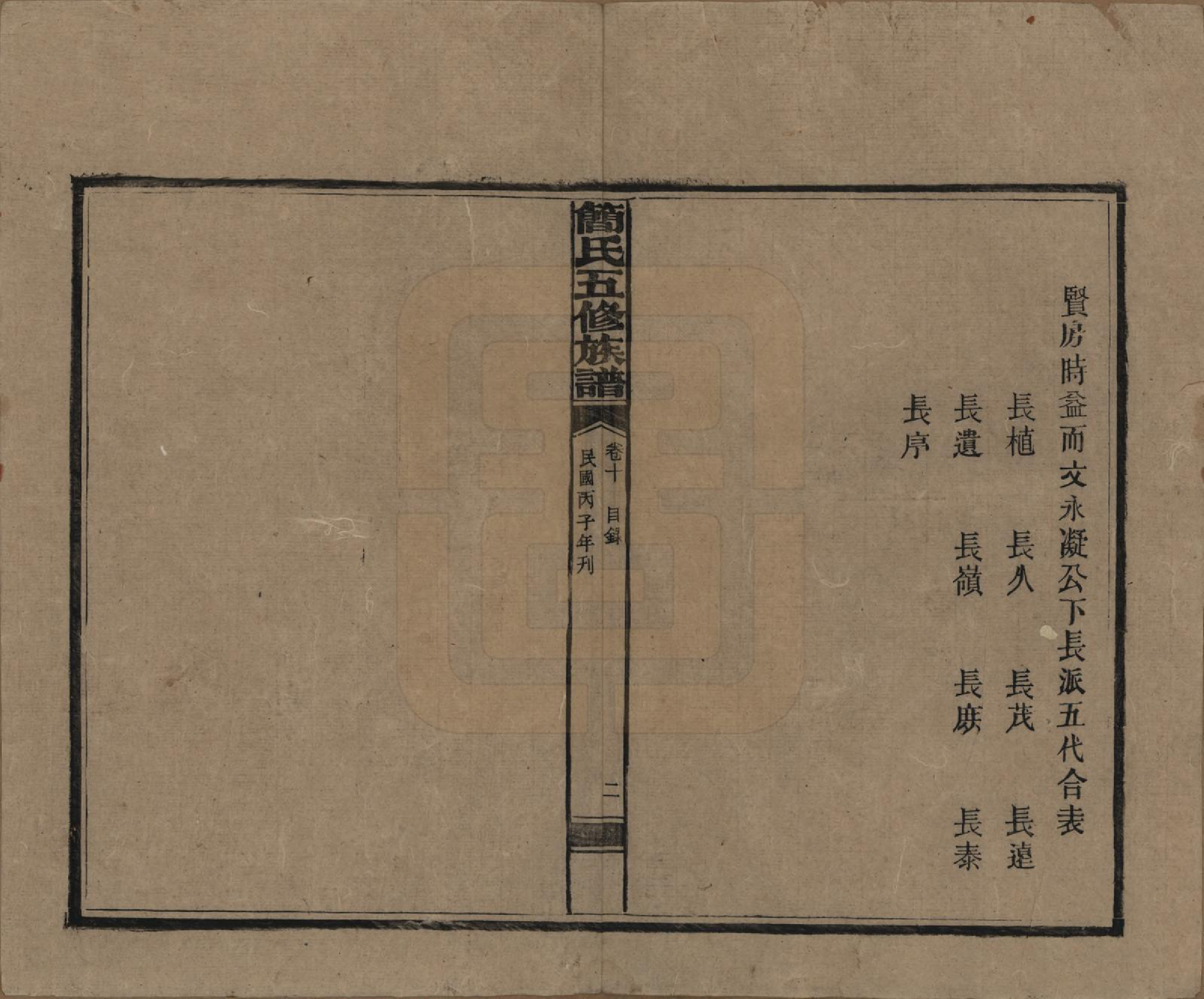 GTJP0659.简.湖南安化.简氏五修家乘 [普通古籍] .民国二十五年(1936)_010.pdf_第2页