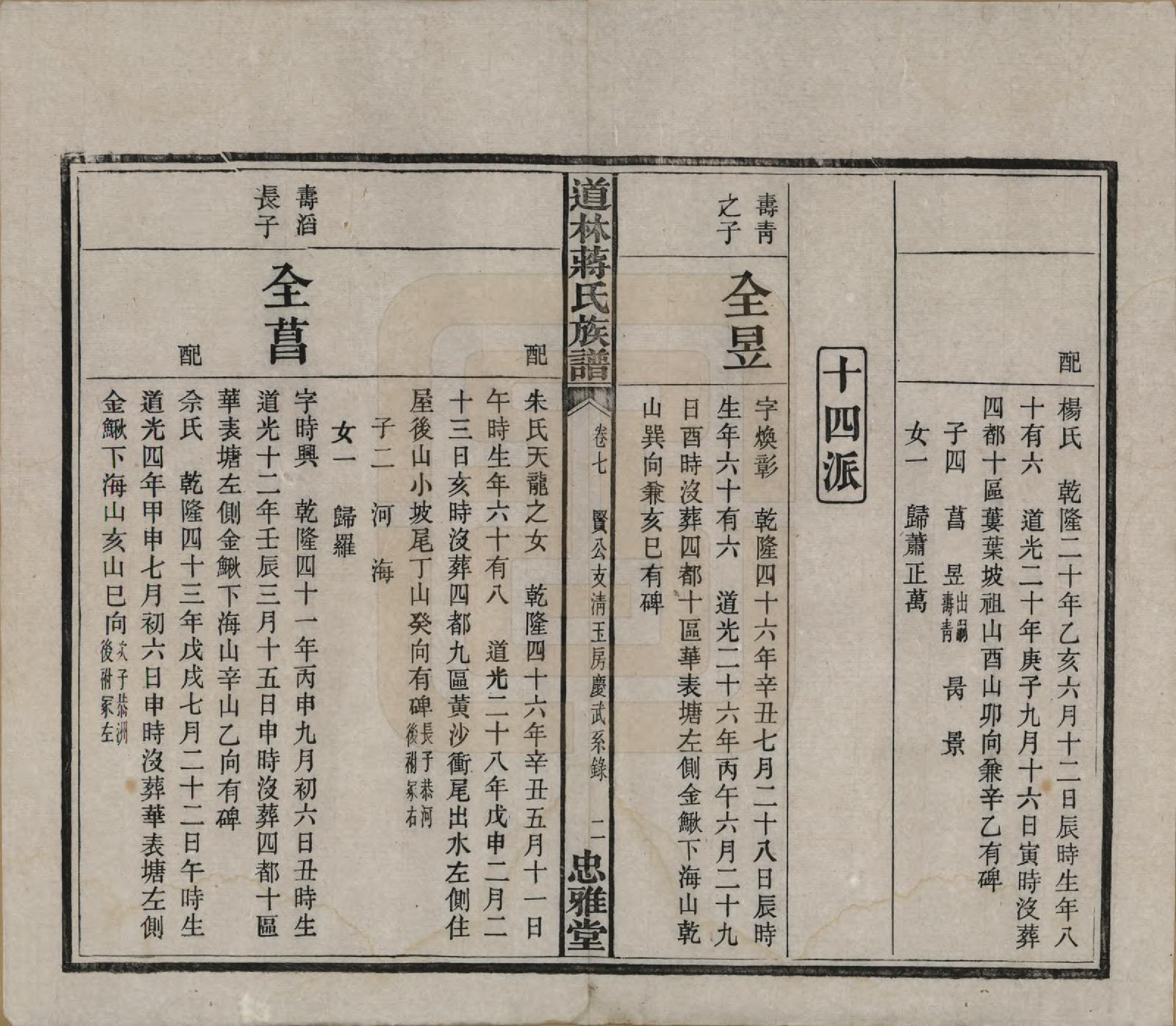 GTJP0687.蒋.湖南宁化.沩甯道林蒋氏十修谱.民国11年[1922]_007.pdf_第2页