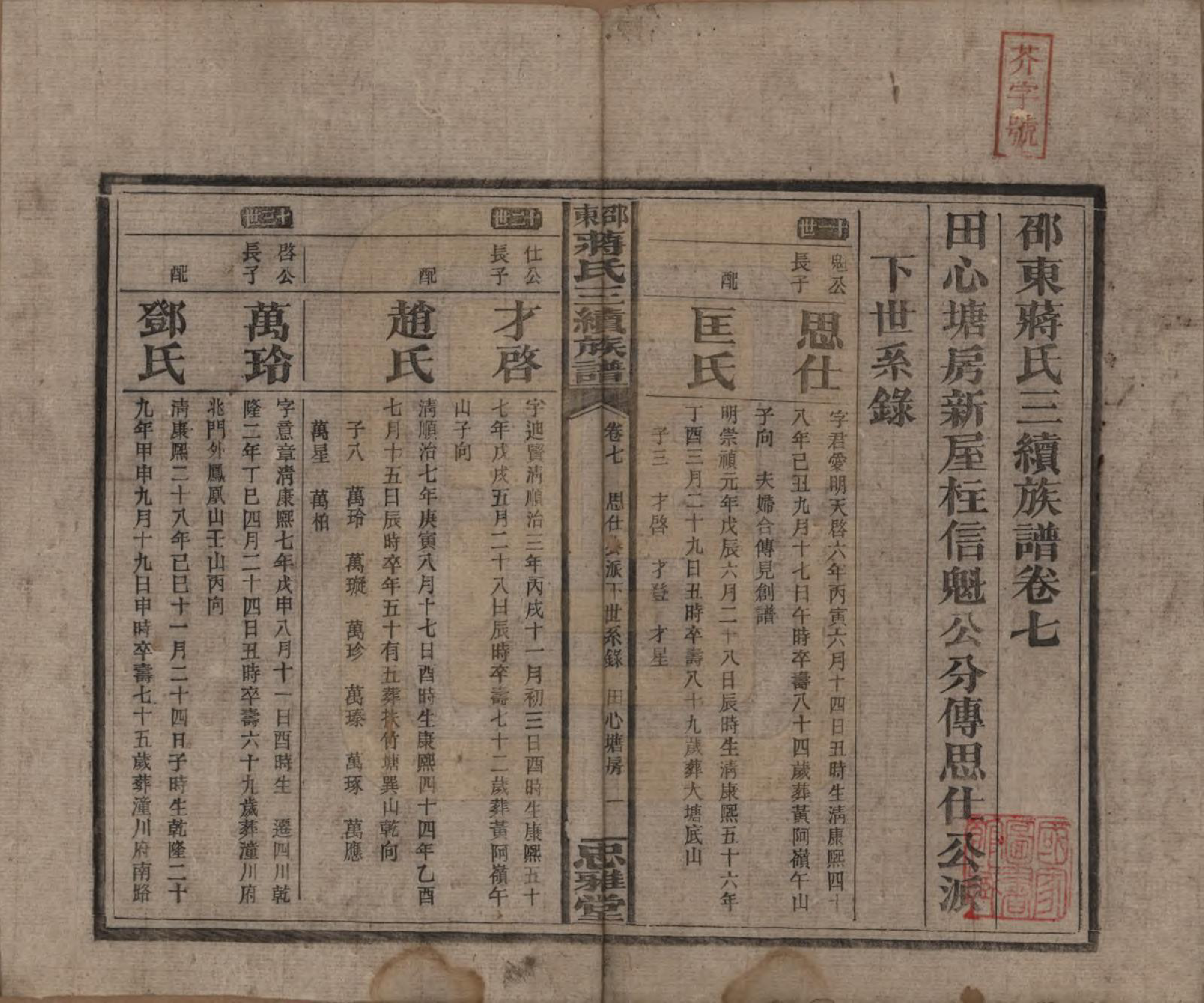 GTJP0689.蒋.湖南邵阳.邵东蒋氏三续族谱.民国22年（1933）_007.pdf_第1页