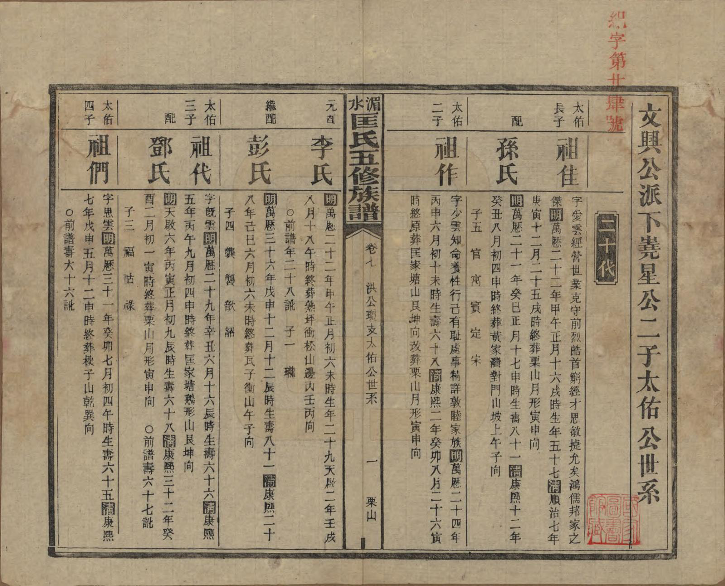 GTJP0747.匡.湖南湘乡.湄水匡氏五修族谱.民国30年(1941)_007.pdf_第1页