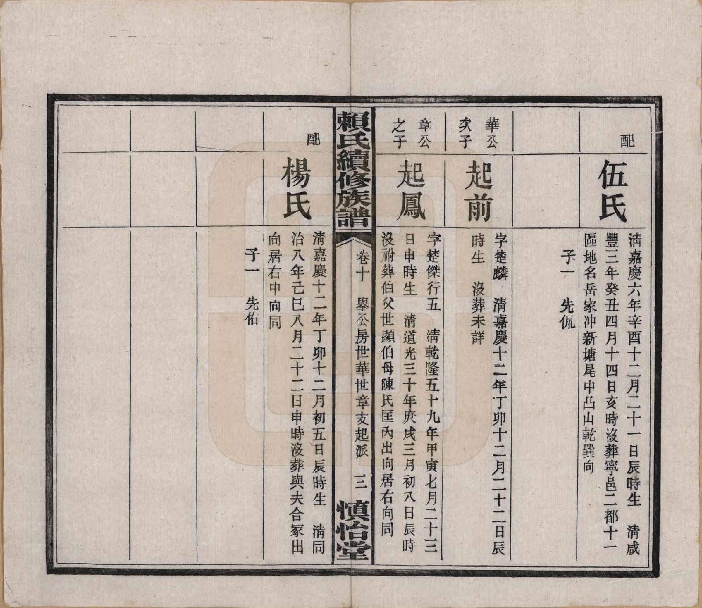 GTJP0752.赖.湖南澧陵.赖氏续修族谱.民国14年[1925]_010.pdf_第3页