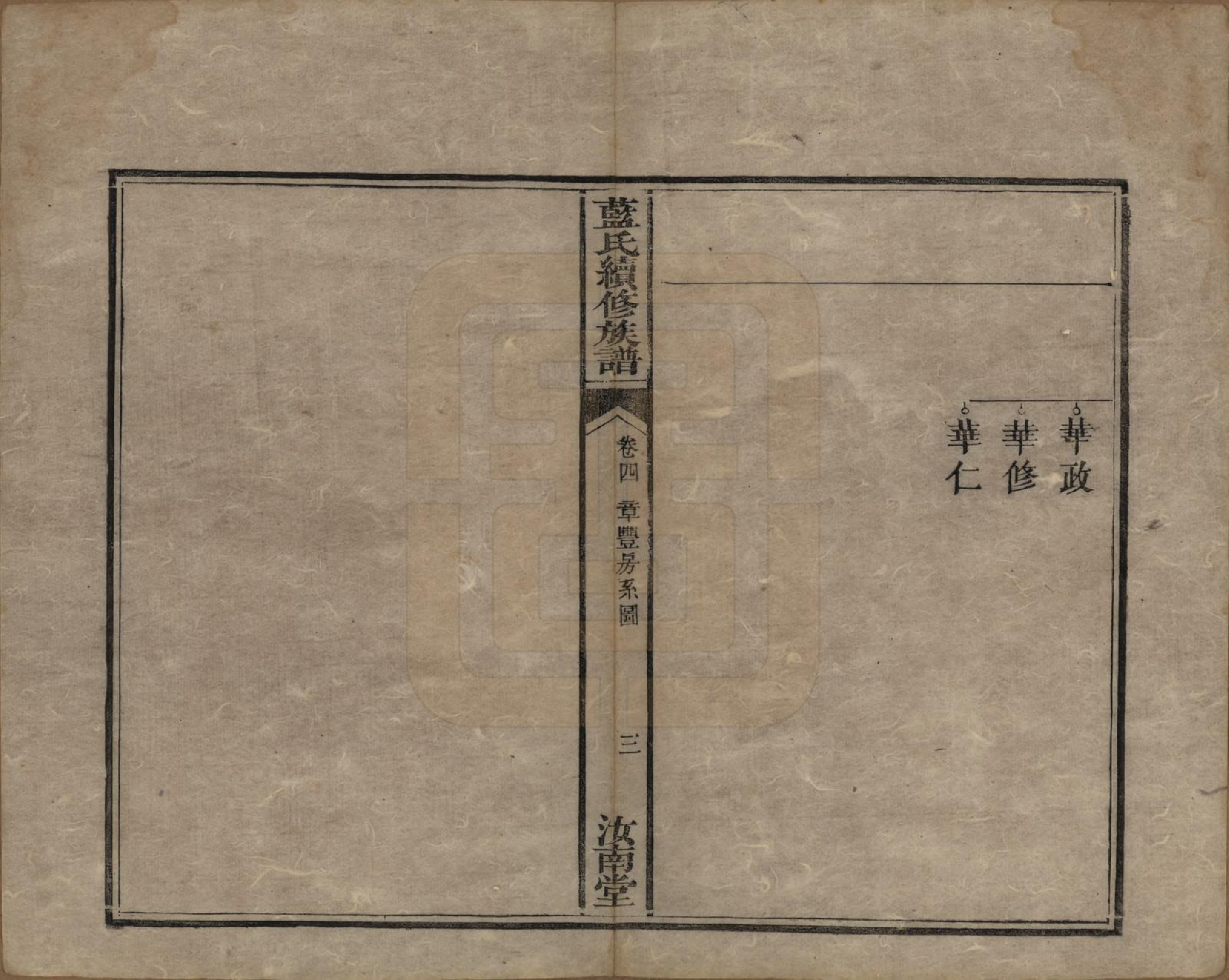 GTJP0755.蓝.湖南.蓝氏续修族谱八卷首一卷末一卷.清光绪七年（1881）_004.pdf_第3页