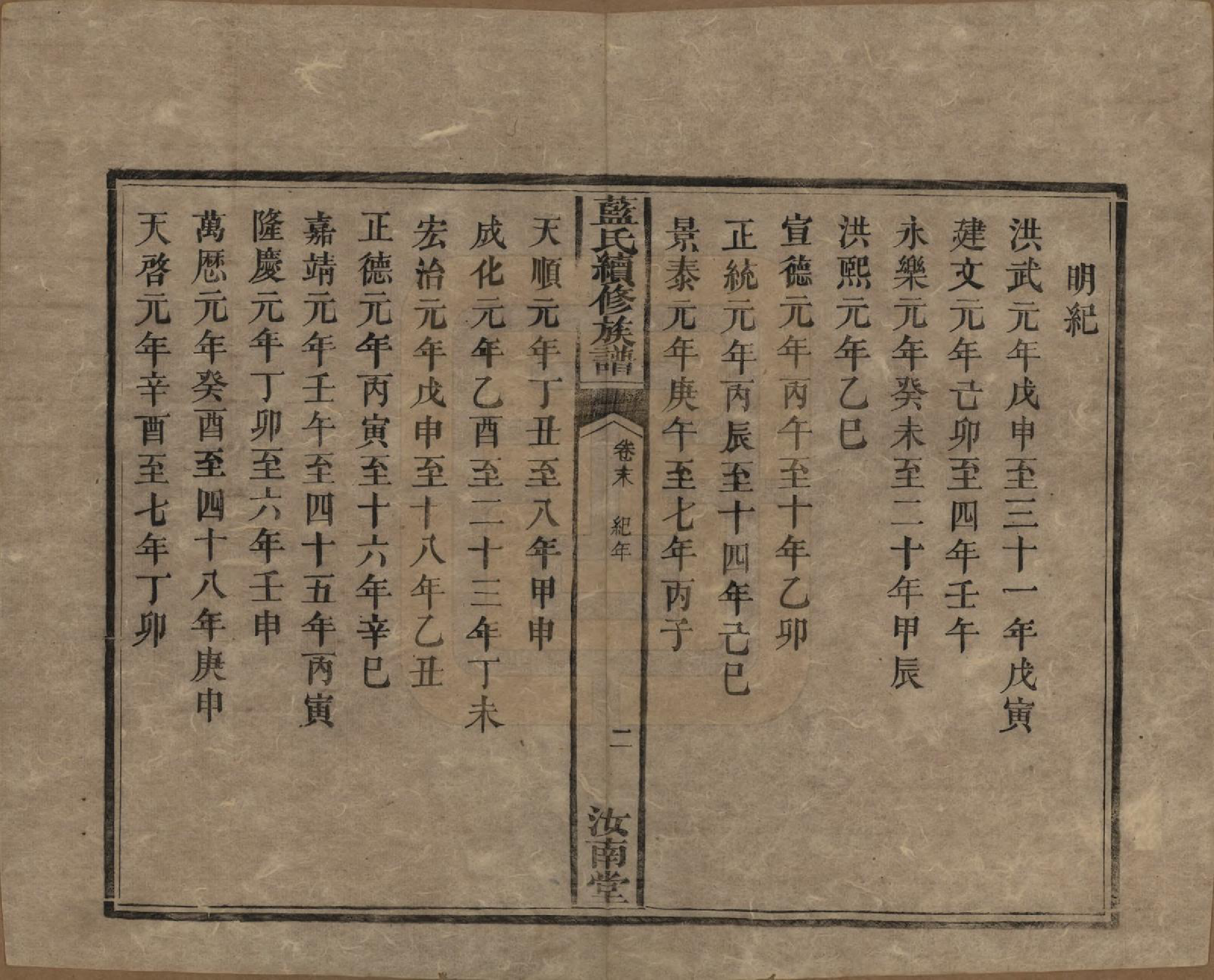 GTJP0755.蓝.湖南.蓝氏续修族谱八卷首一卷末一卷.清光绪七年（1881）_009.pdf_第2页