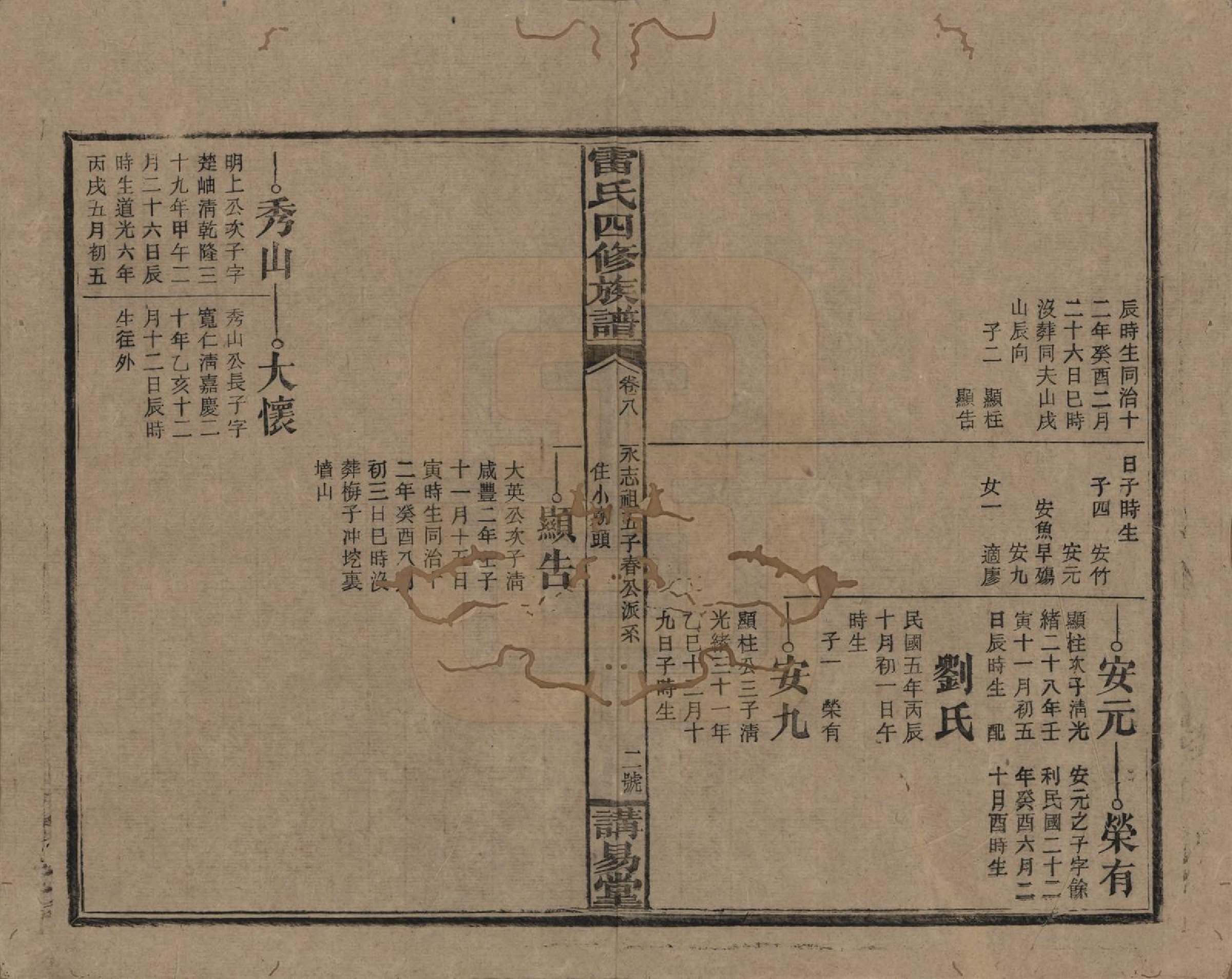 GTJP0761.雷.湖南邵阳.雷氏四修支谱.民国23年[1934]_008.pdf_第2页