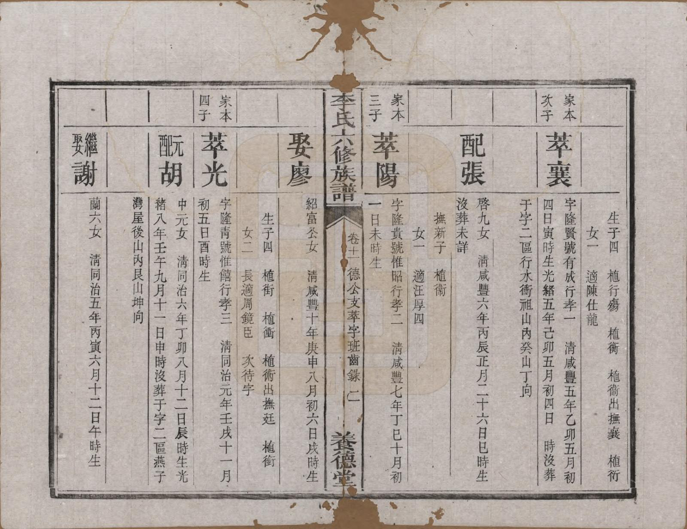 GTJP0777.李.湖南.杉木桥李氏六修族谱.光绪28年（1902）_011.pdf_第3页