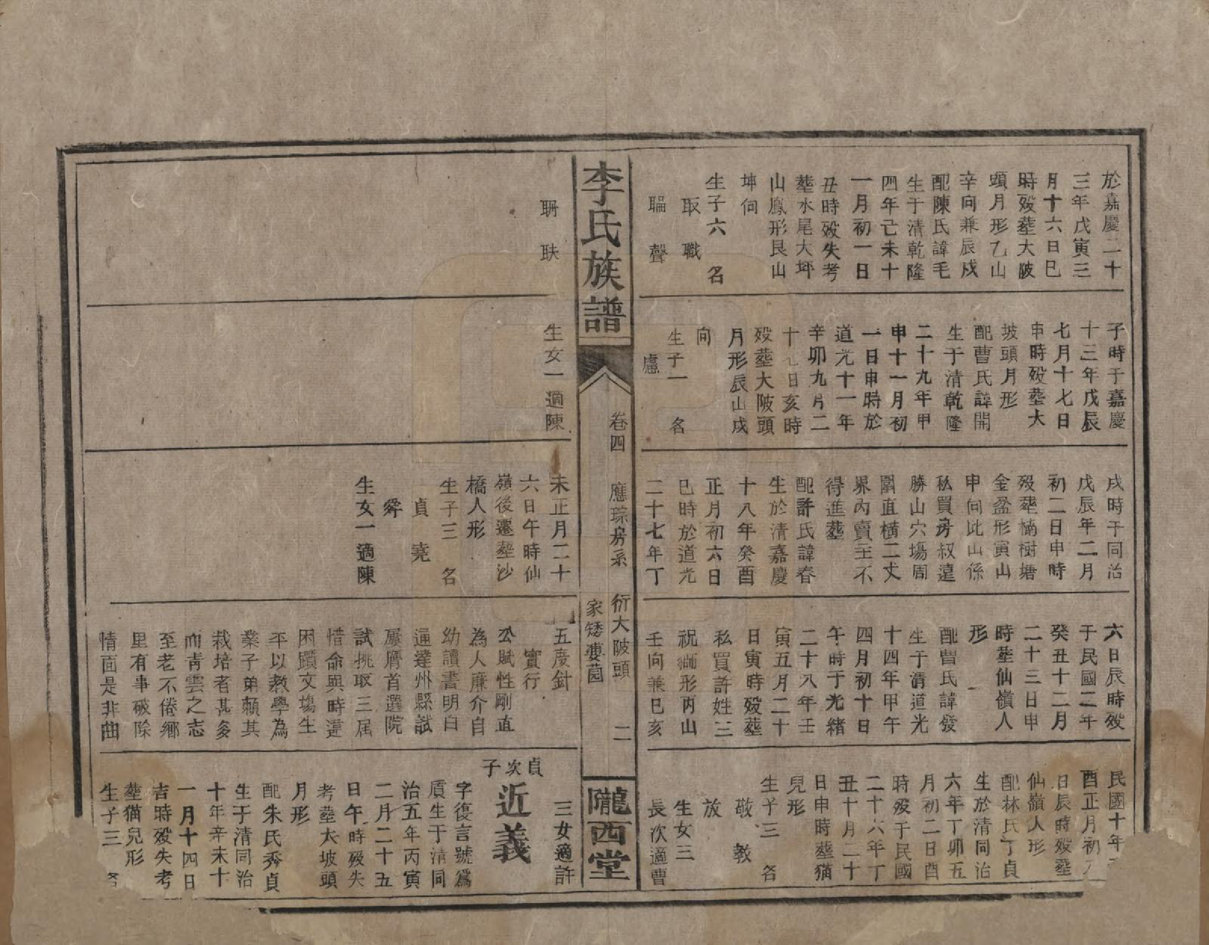 GTJP0791.李.湖南永兴.豪山李氏族谱.民国29年（1940）_004.pdf_第2页