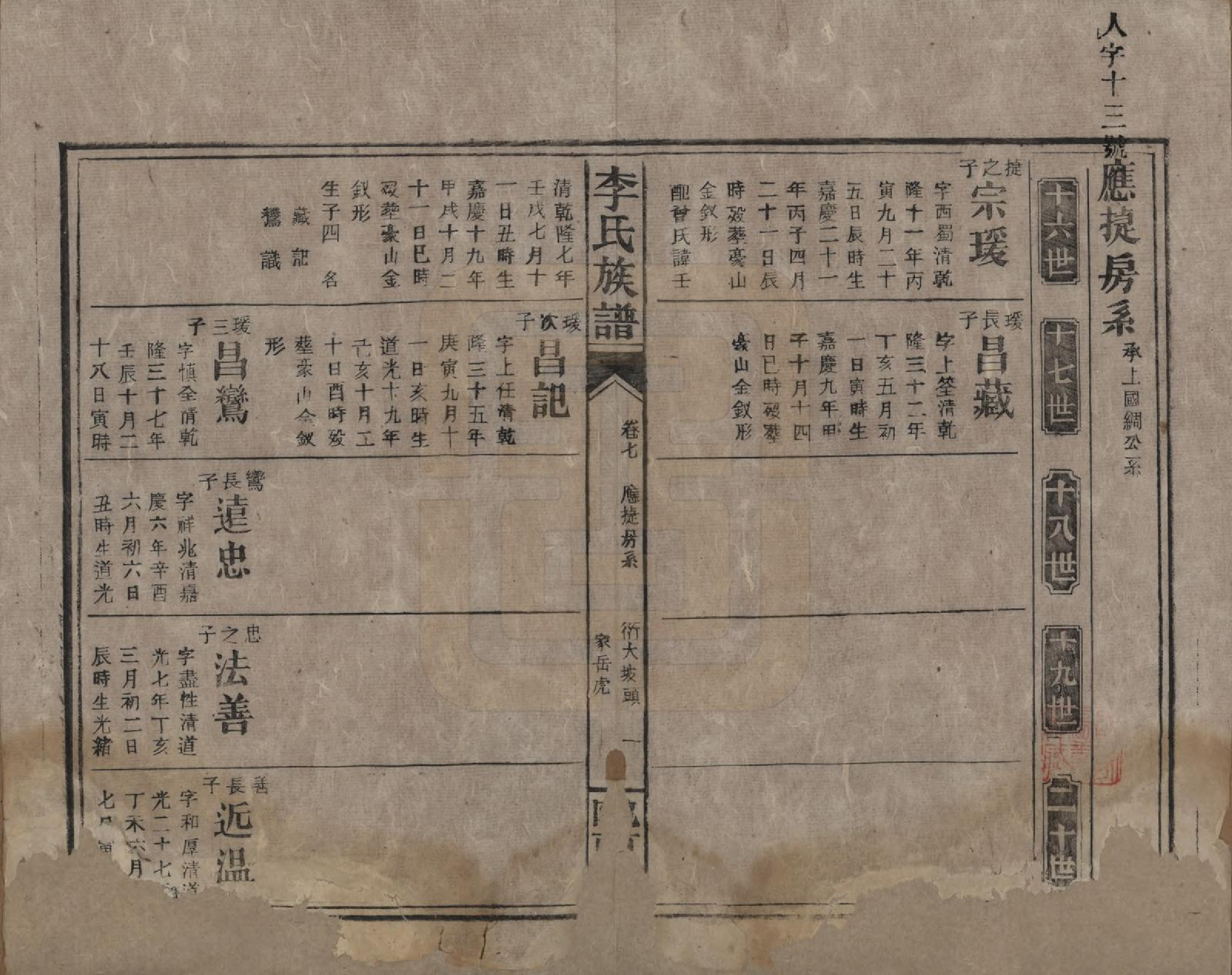 GTJP0791.李.湖南永兴.豪山李氏族谱.民国29年（1940）_007.pdf_第1页