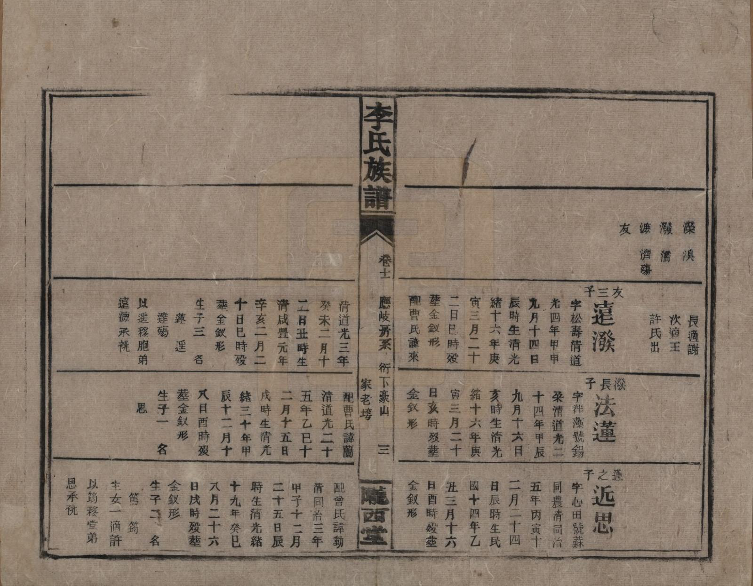 GTJP0791.李.湖南永兴.豪山李氏族谱.民国29年（1940）_011.pdf_第3页