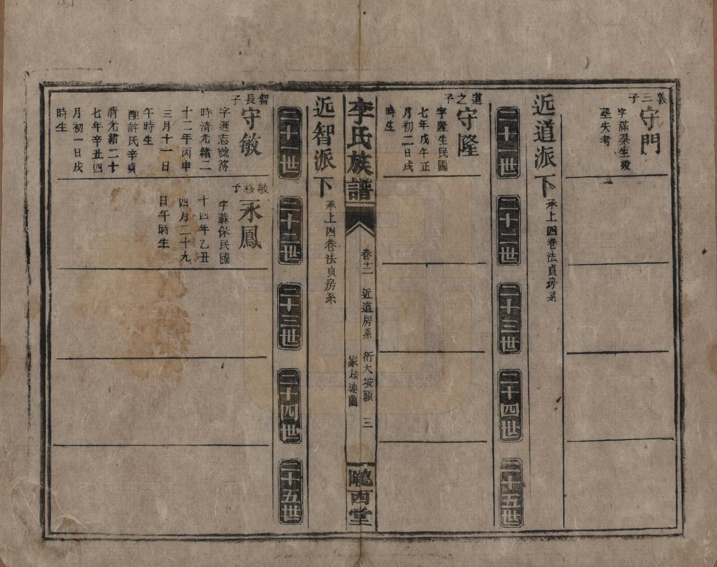 GTJP0791.李.湖南永兴.豪山李氏族谱.民国29年（1940）_012.pdf_第3页