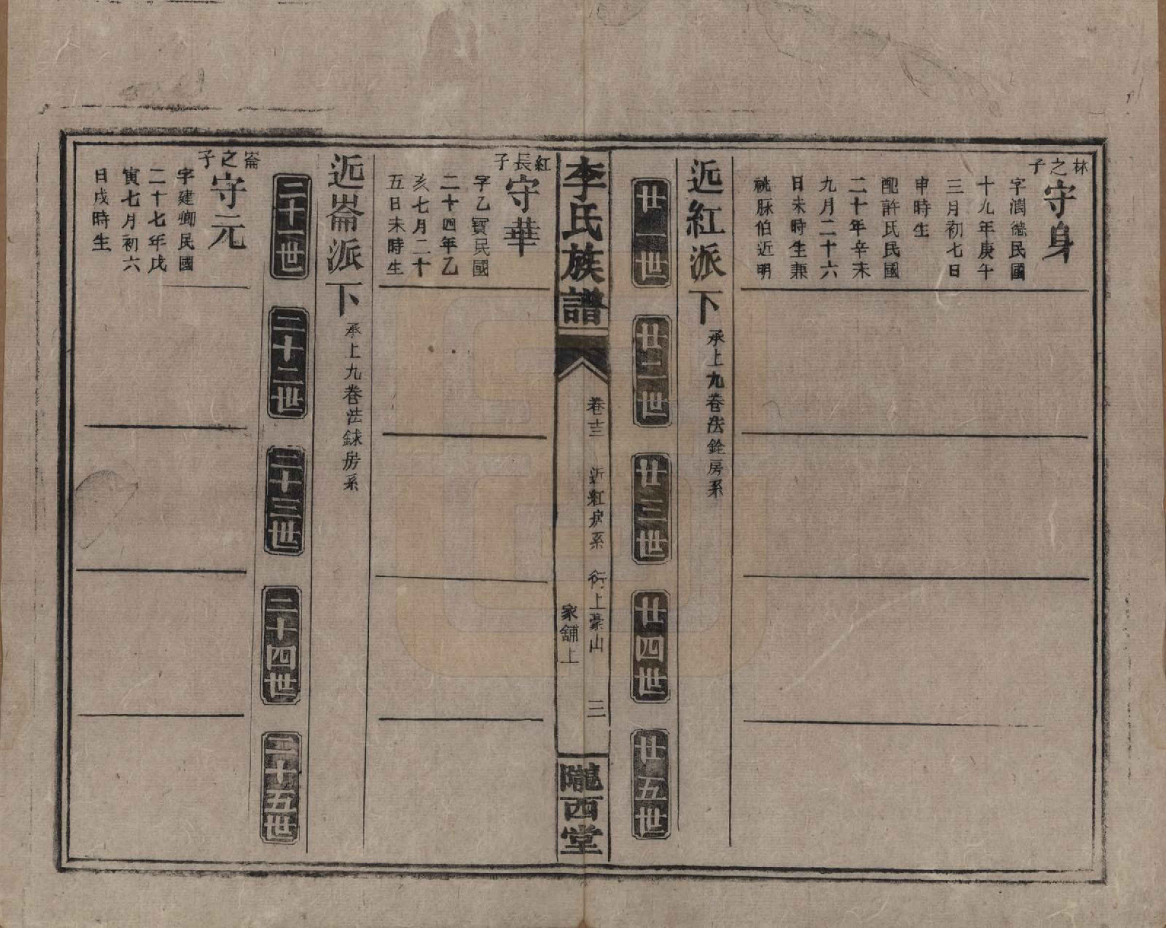 GTJP0791.李.湖南永兴.豪山李氏族谱.民国29年（1940）_013.pdf_第3页