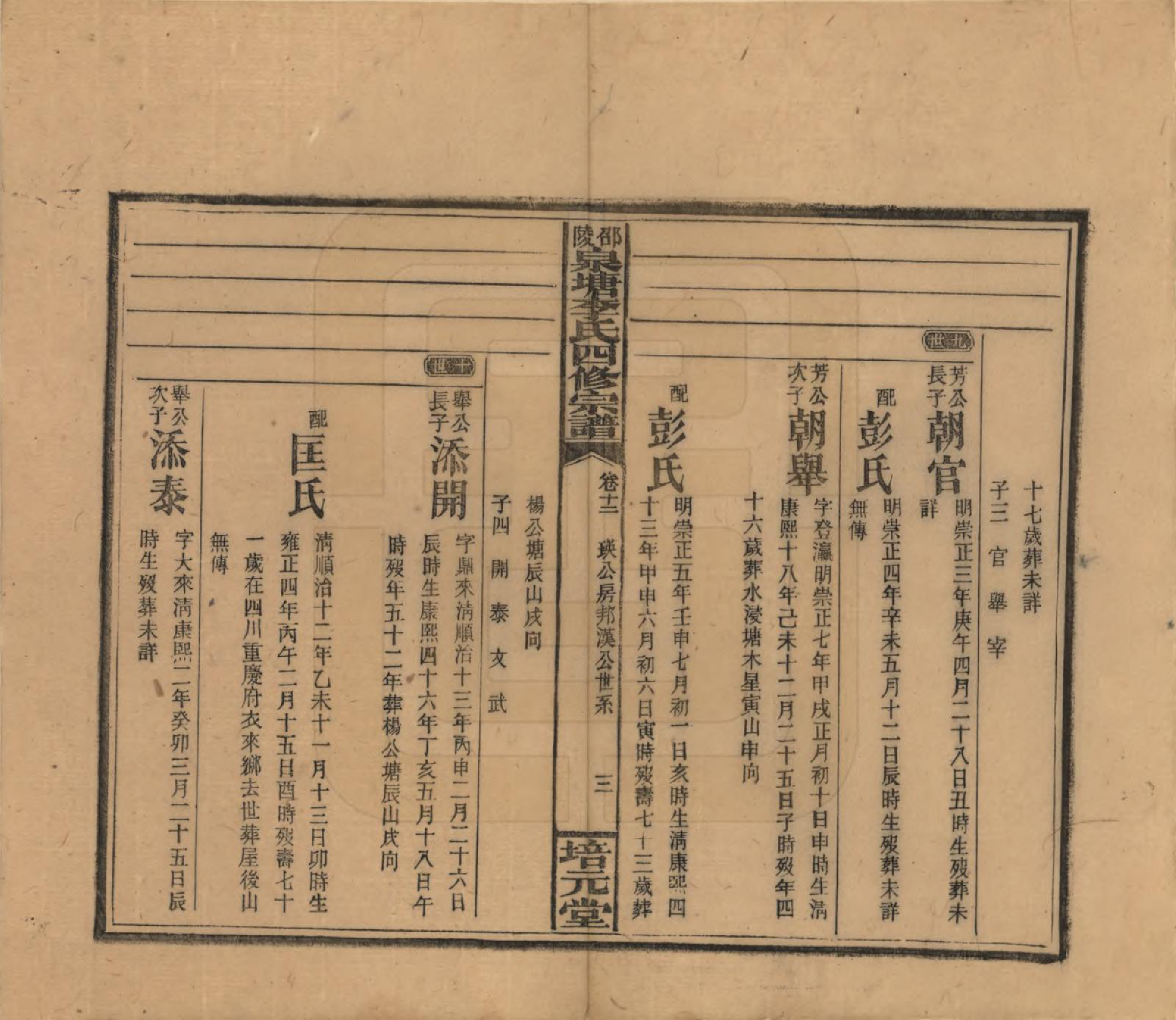 GTJP0792.李.湖南邵阳.邵陵泉塘李氏四修支谱.民国31年（1942）_012.pdf_第3页