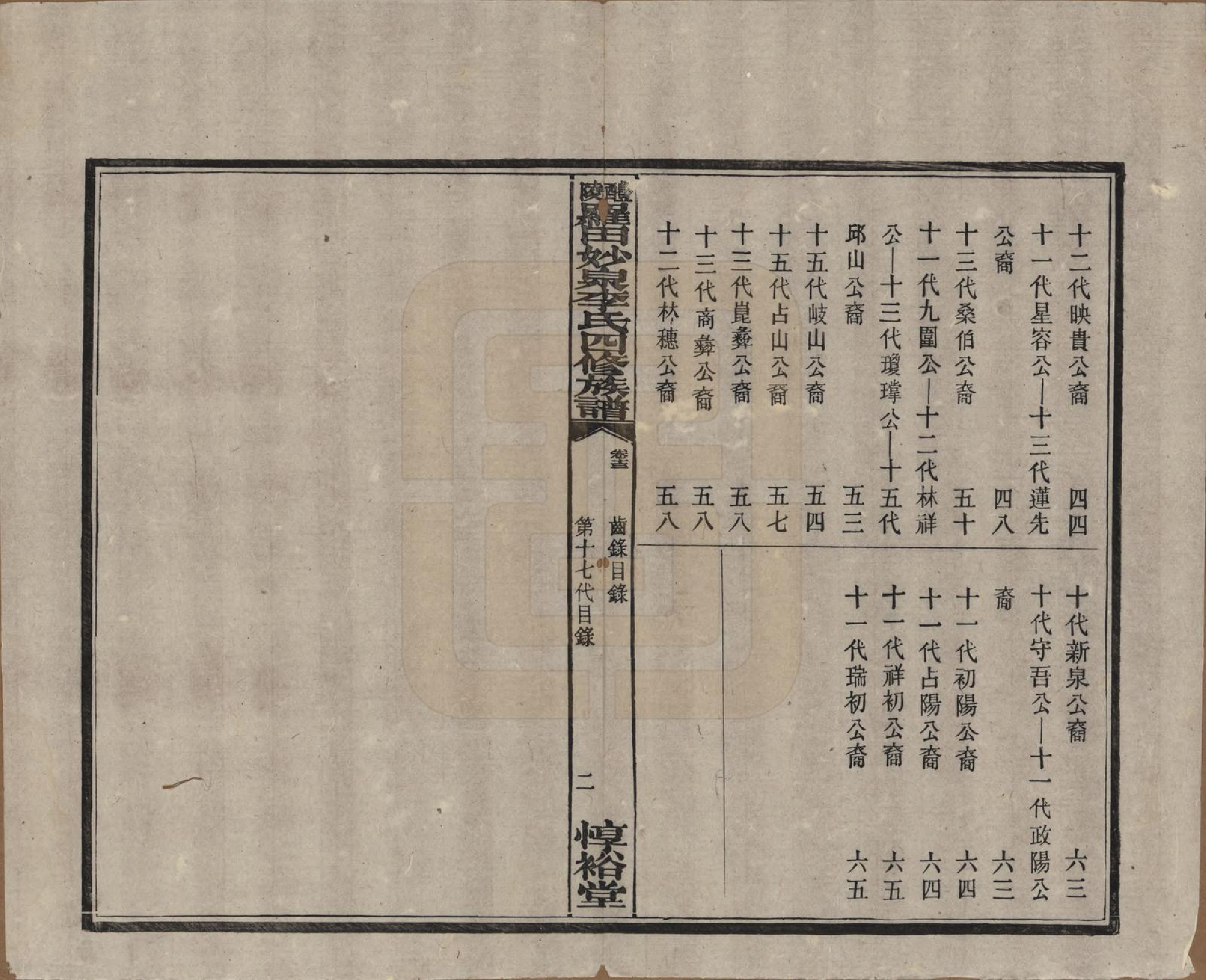 GTJP0796.李.湖南醴陵.醴陵罗田妙泉李氏四修族谱.民国33年（1944）_013.pdf_第2页