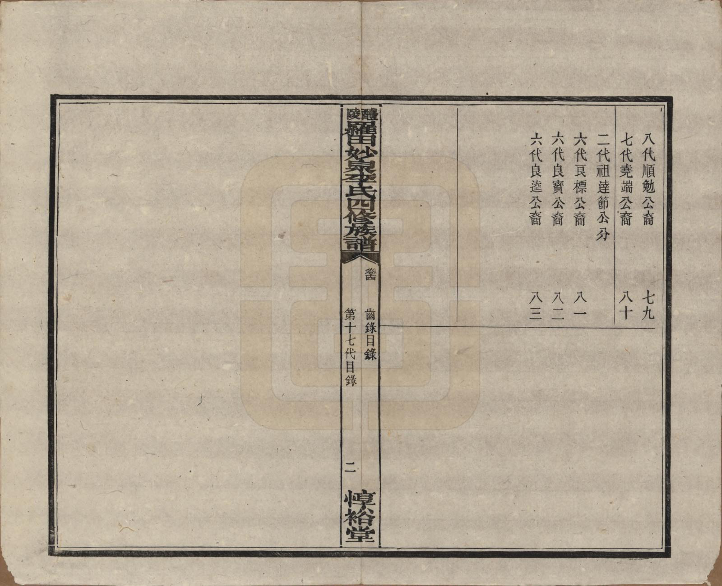 GTJP0796.李.湖南醴陵.醴陵罗田妙泉李氏四修族谱.民国33年（1944）_014.pdf_第2页