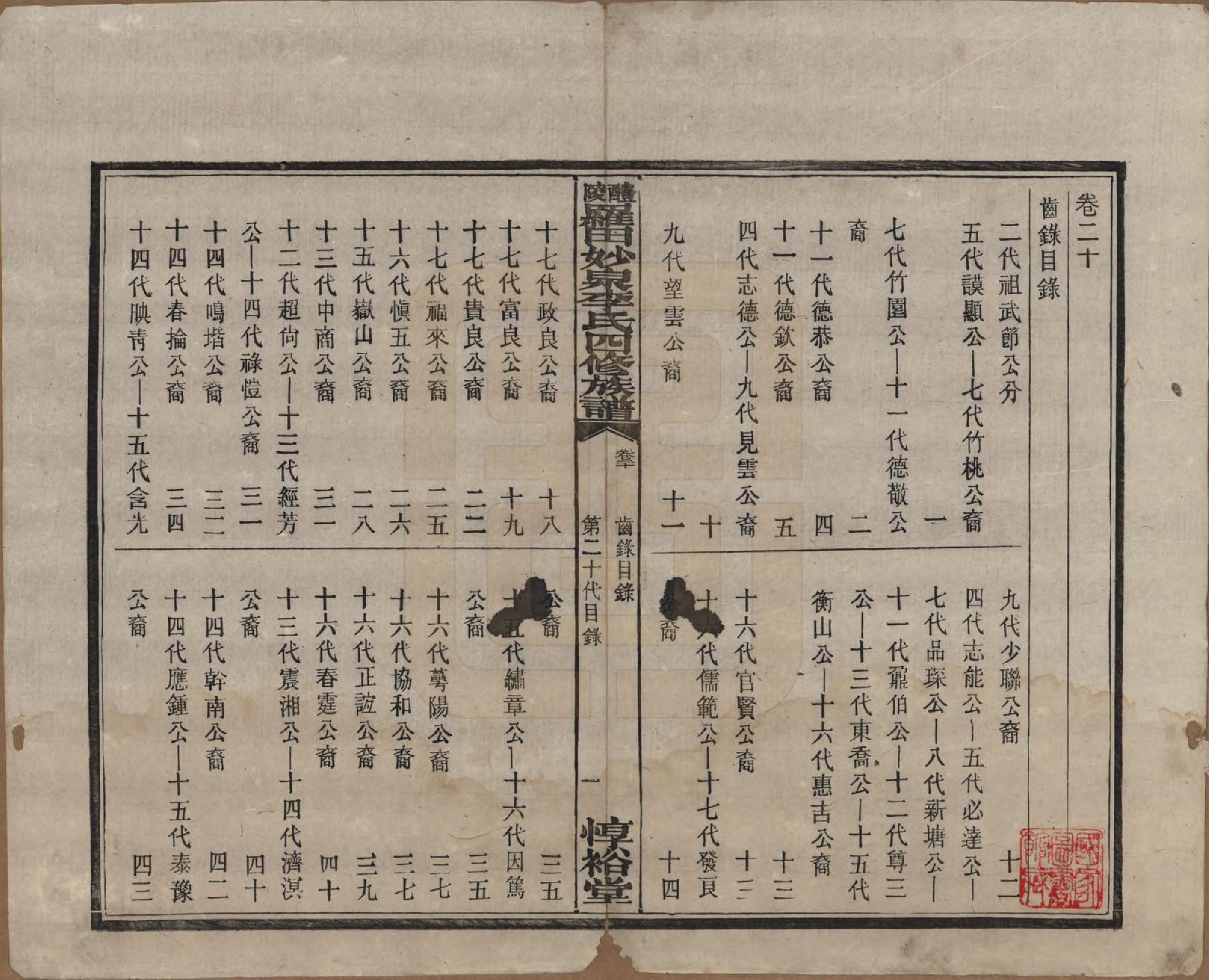 GTJP0796.李.湖南醴陵.醴陵罗田妙泉李氏四修族谱.民国33年（1944）_020.pdf_第1页