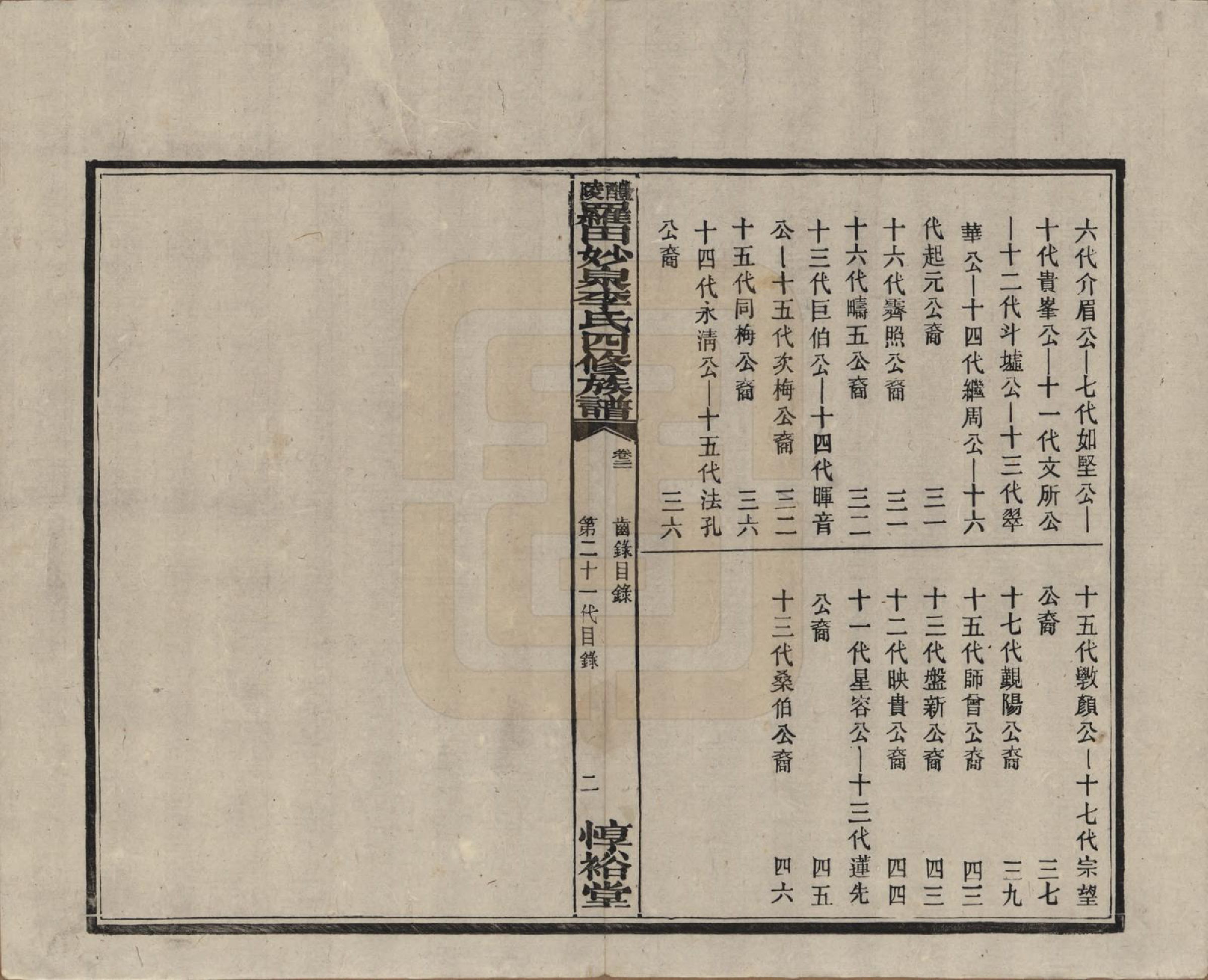 GTJP0796.李.湖南醴陵.醴陵罗田妙泉李氏四修族谱.民国33年（1944）_021.pdf_第2页